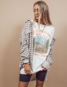 Yellowstone National Park Graphic Tee sold by Shop Stevie