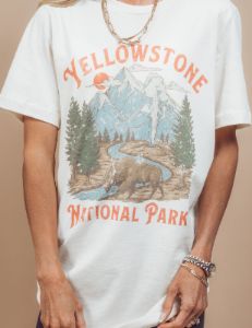 Yellowstone National Park Graphic Tee sold by Shop Stevie
