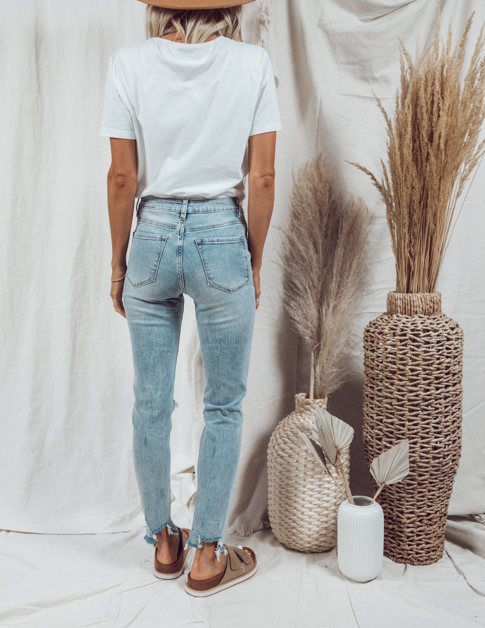 Luna Distressed Skinny Jeans sold by Shop Stevie product image thumbnail 5