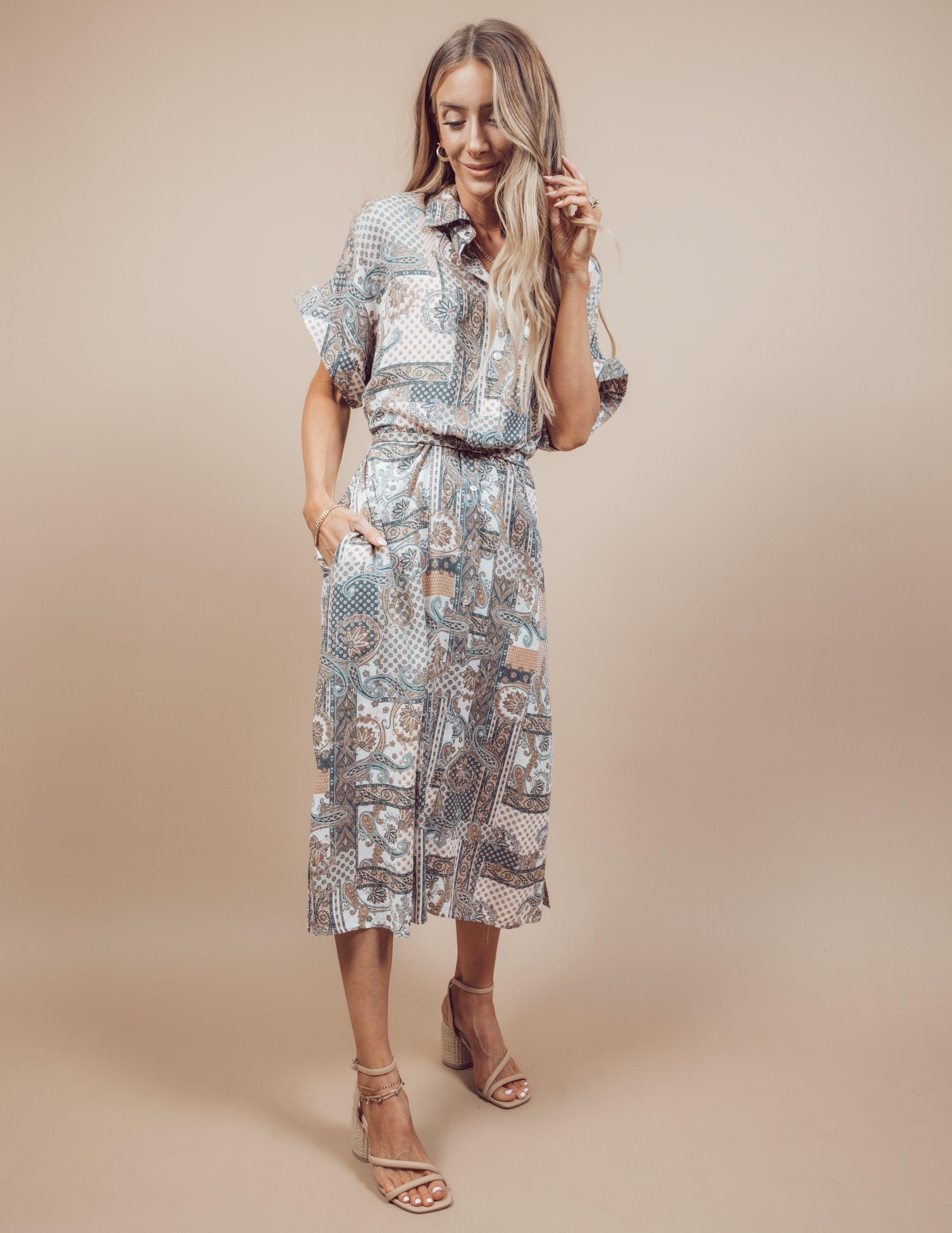 Oasis Midi Dress sold by Shop Stevie