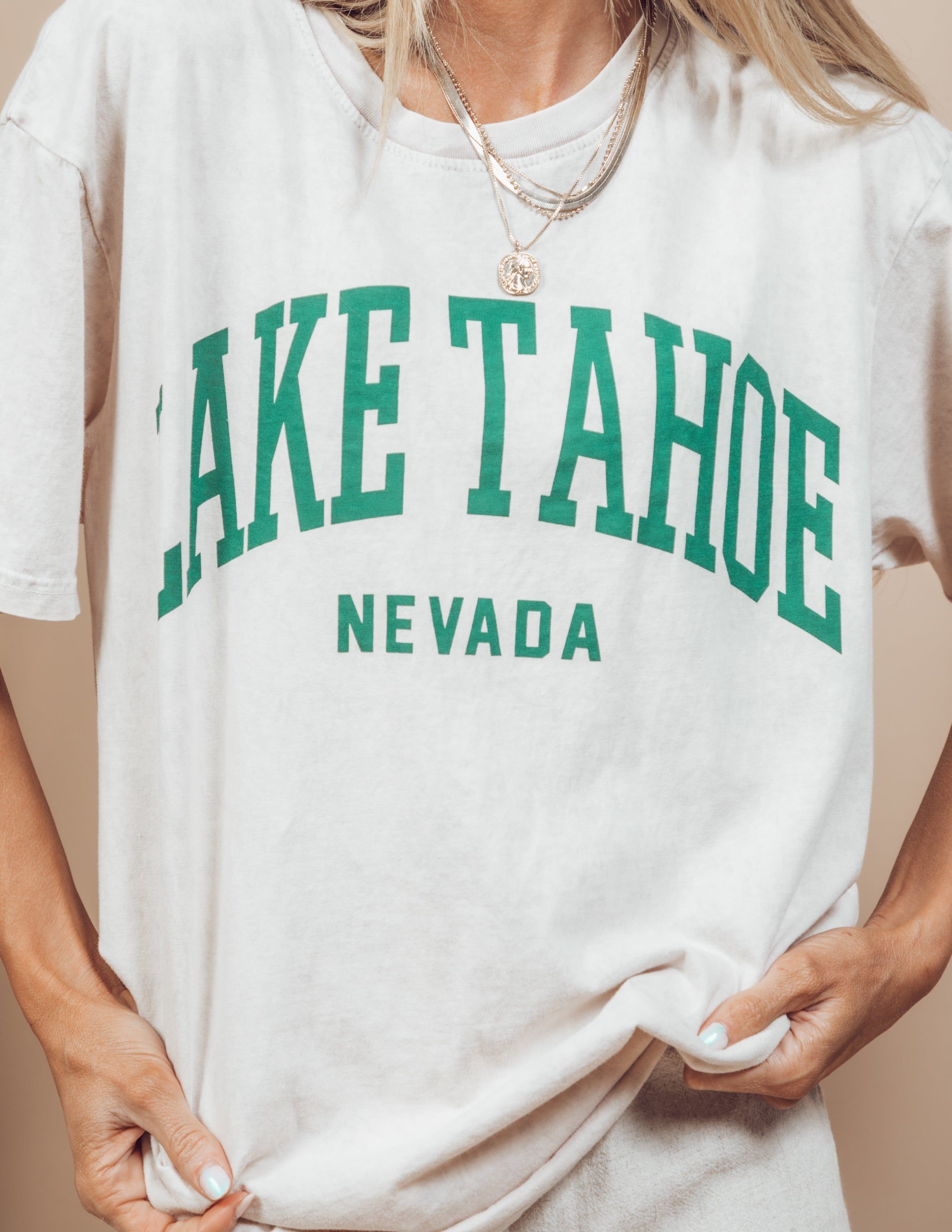 Lake Tahoe Nevada Graphic Tee sold by Shop Stevie product image thumbnail 3