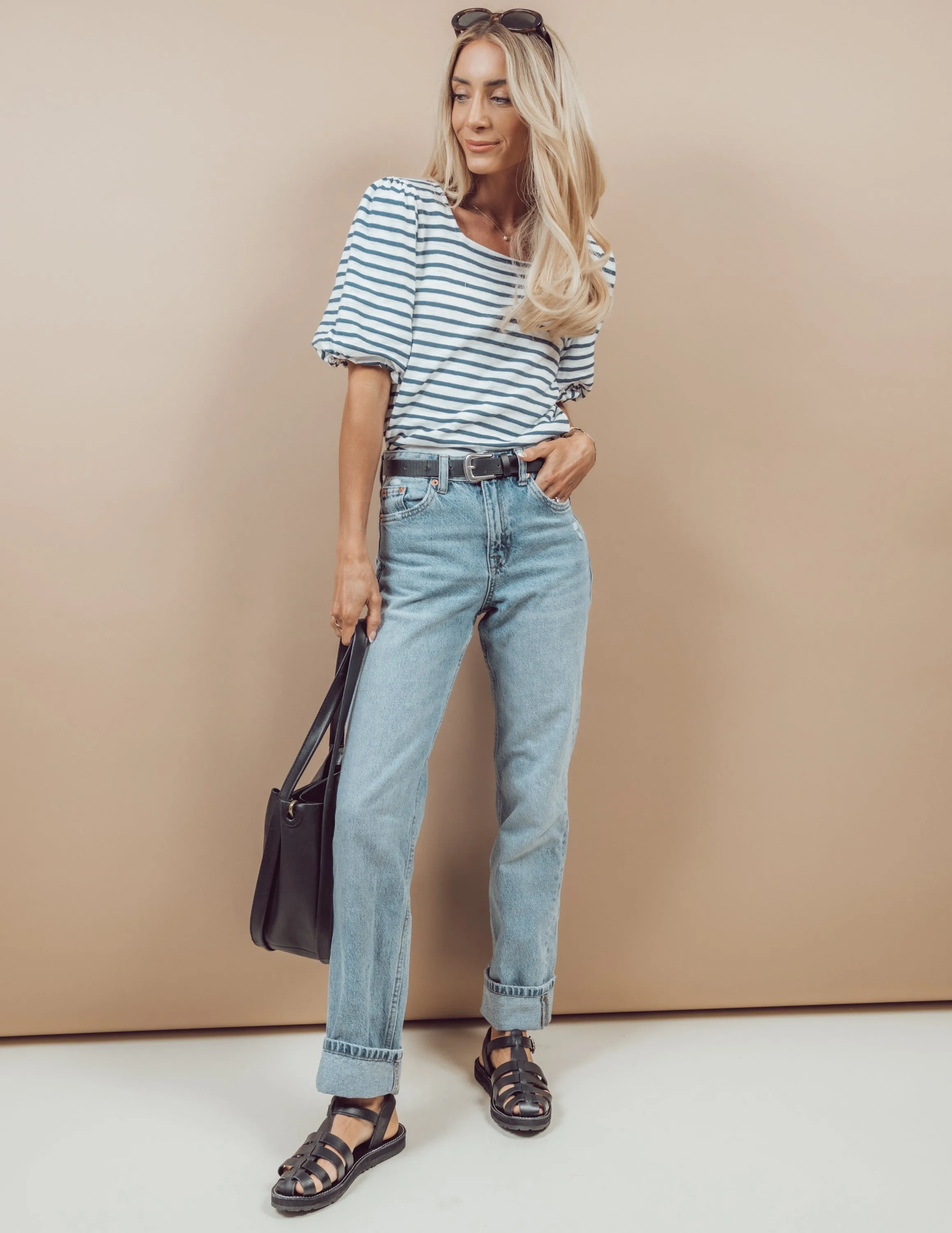 Melany Striped Top sold by Shop Stevie product image thumbnail 5