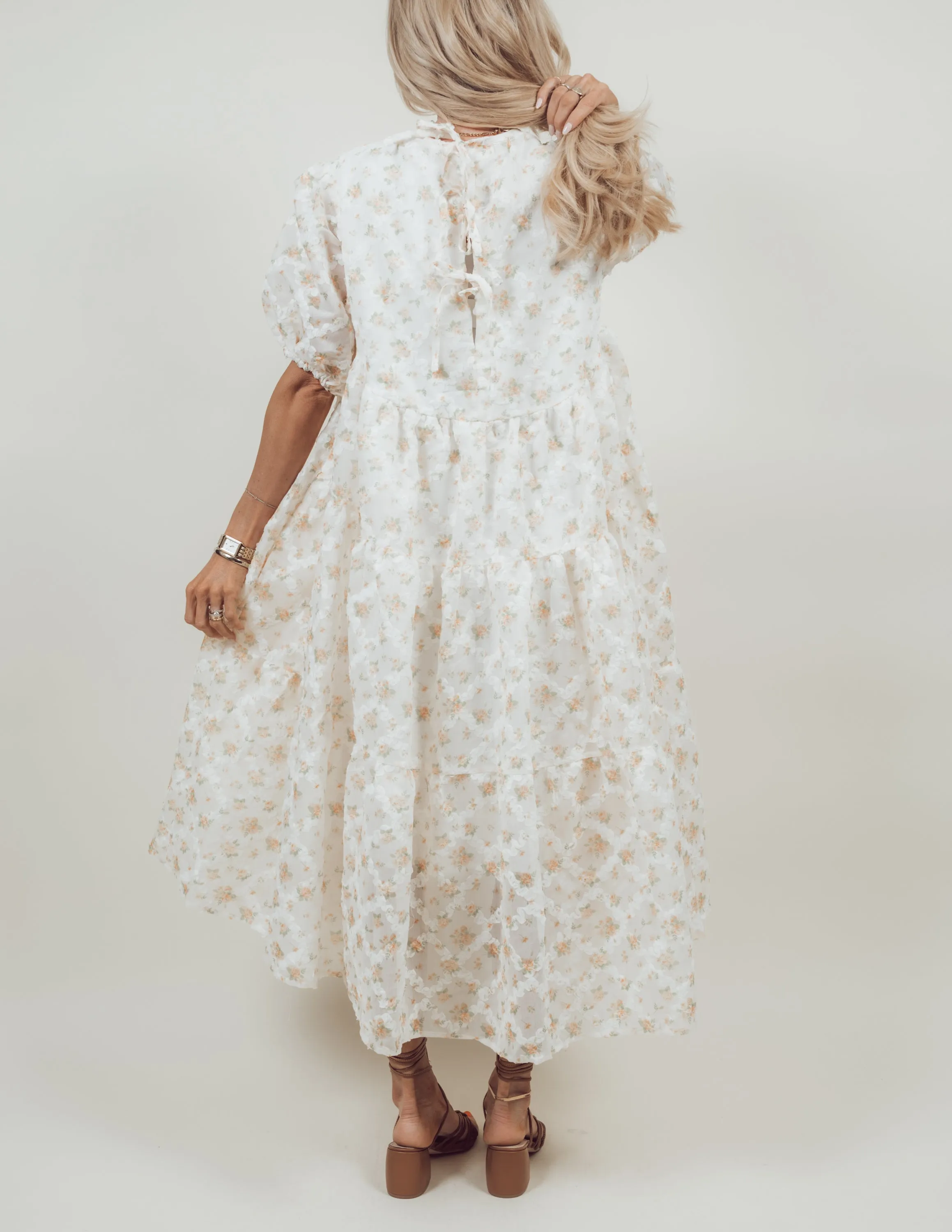 Amable Floral Midi Dress sold by Shop Stevie product image thumbnail 4