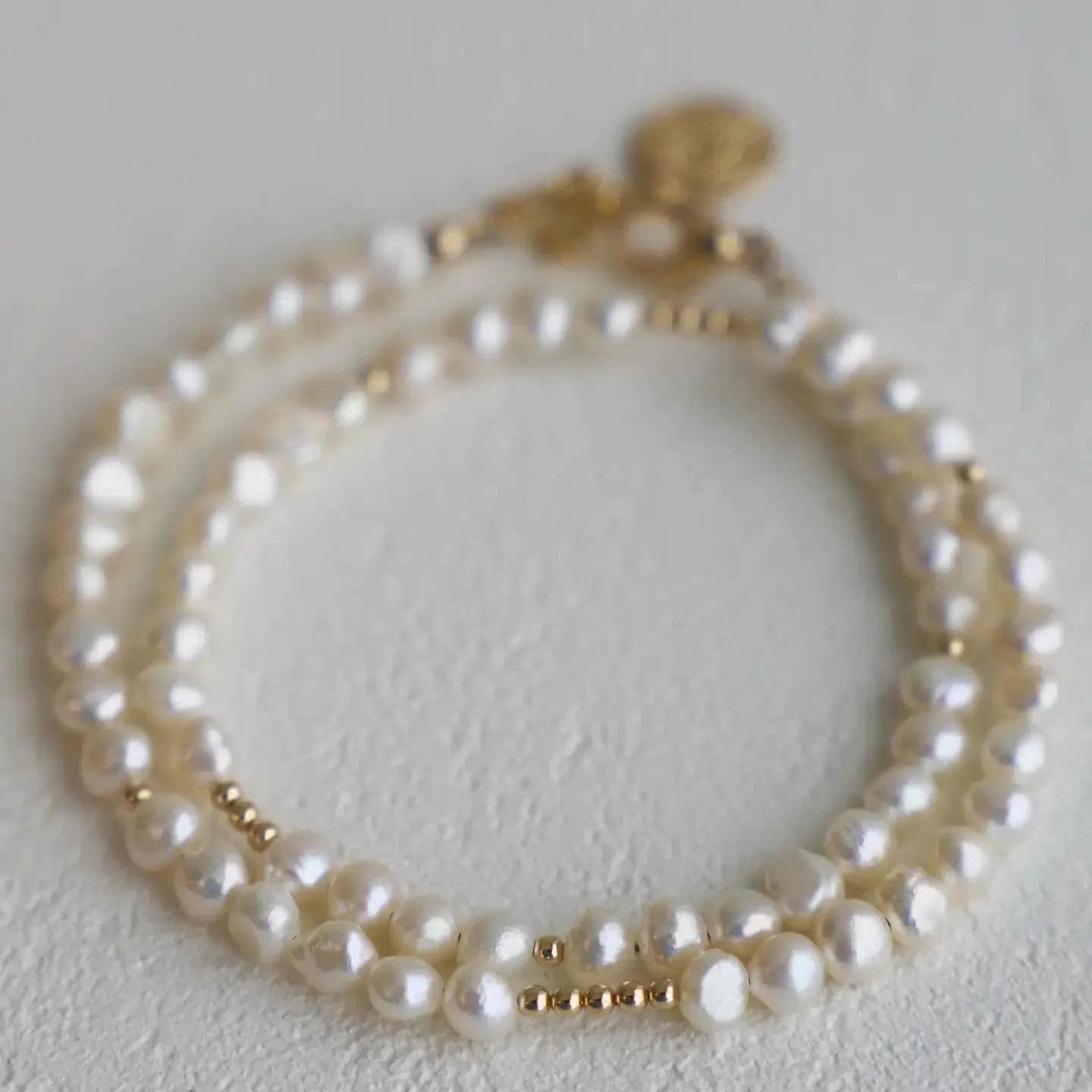 Pearl Double Wrap Bracelet sold by Shop Stevie