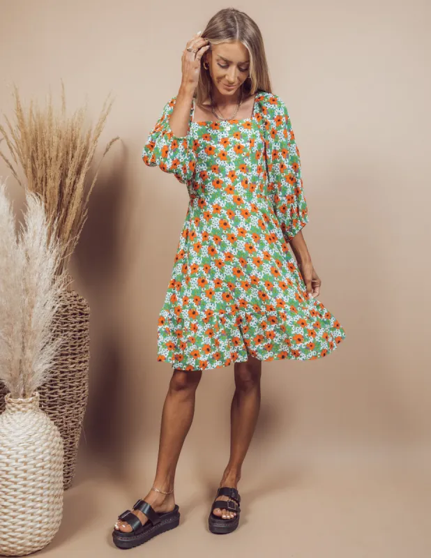 Monica Floral Dress sold by Shop Stevie