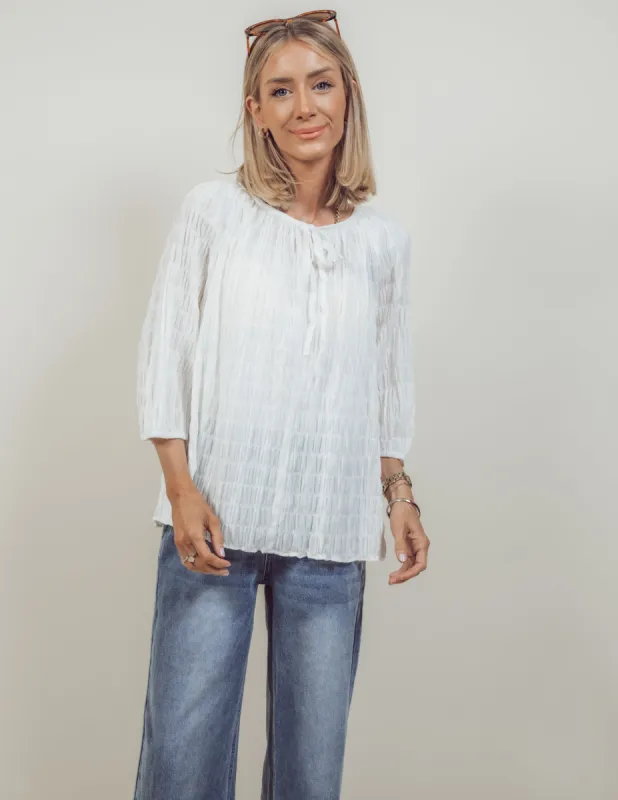 Matilda Textured Top sold by Shop Stevie