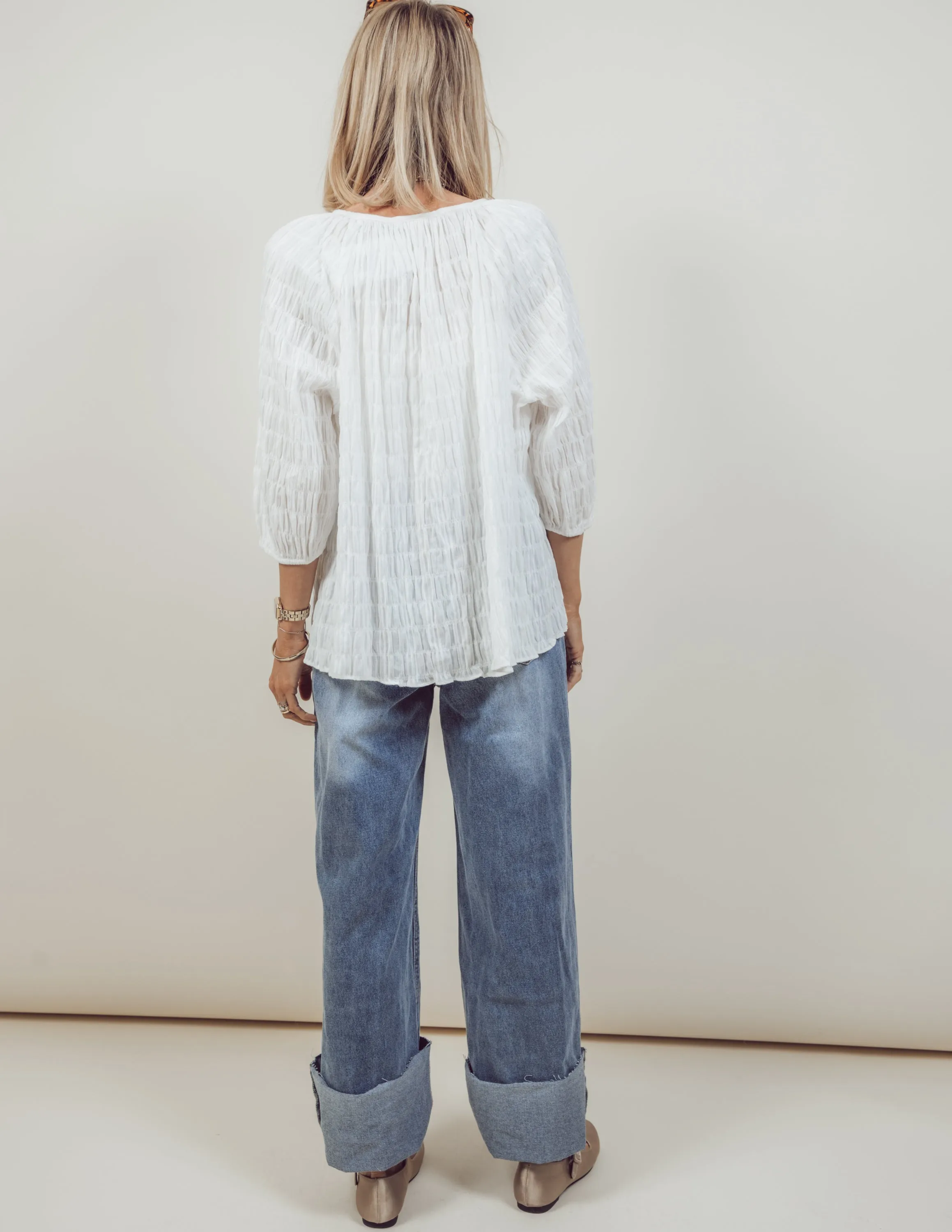 Matilda Textured Top sold by Shop Stevie product image thumbnail 4