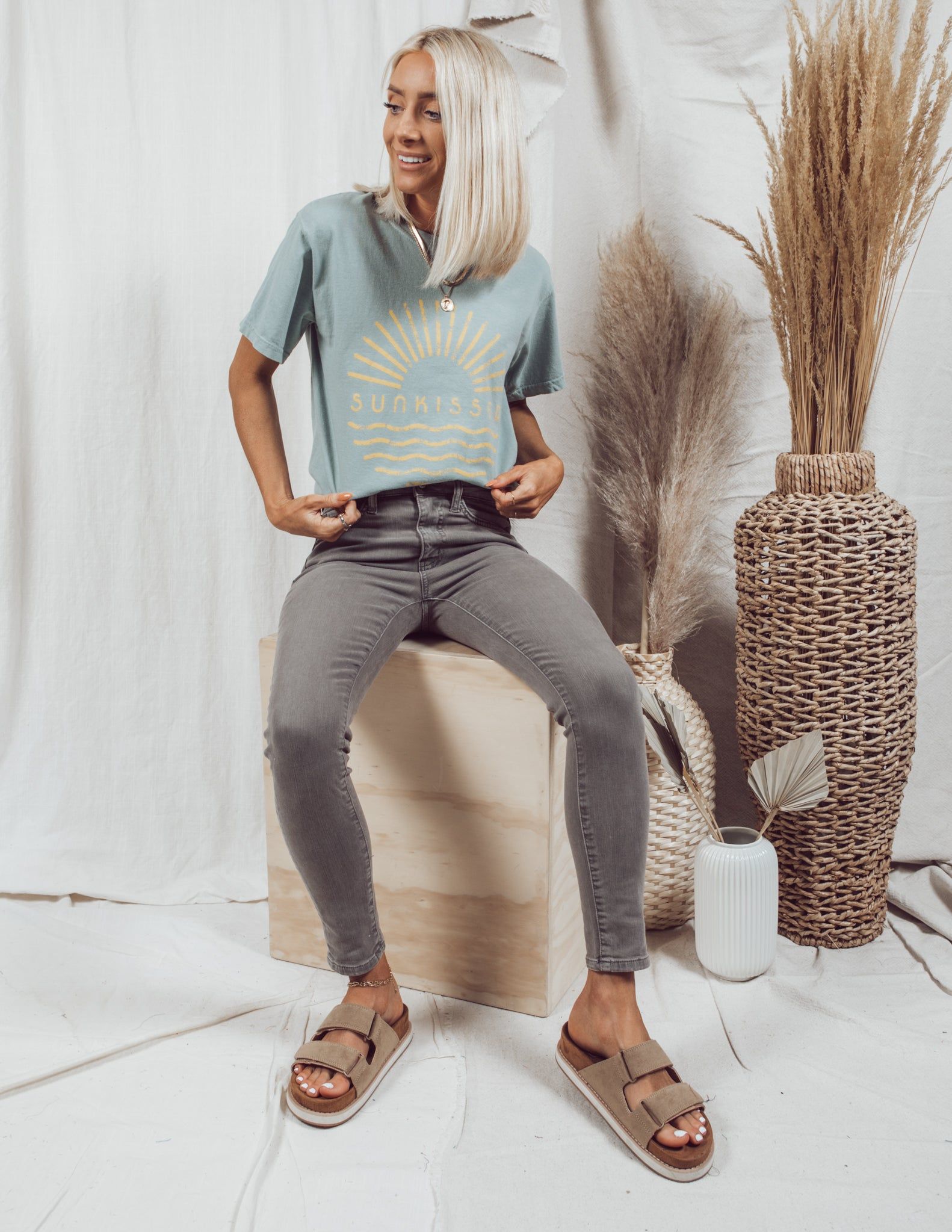 Sunkissed Graphic Tee sold by Shop Stevie product image thumbnail 2