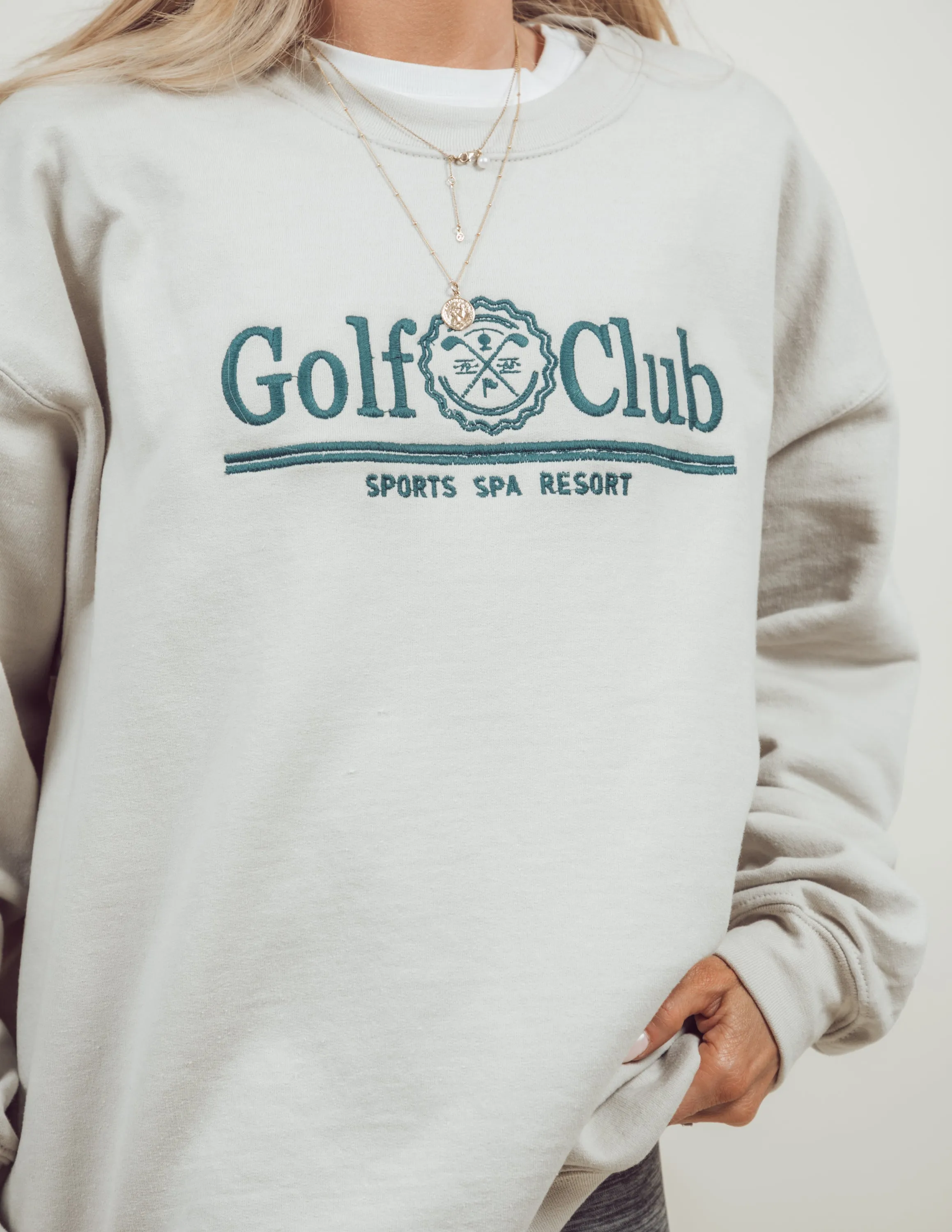 Golf Club Sweatshirt sold by Shop Stevie product image thumbnail 3
