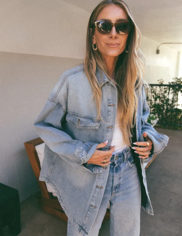 Renae Denim Jacket sold by Shop Stevie