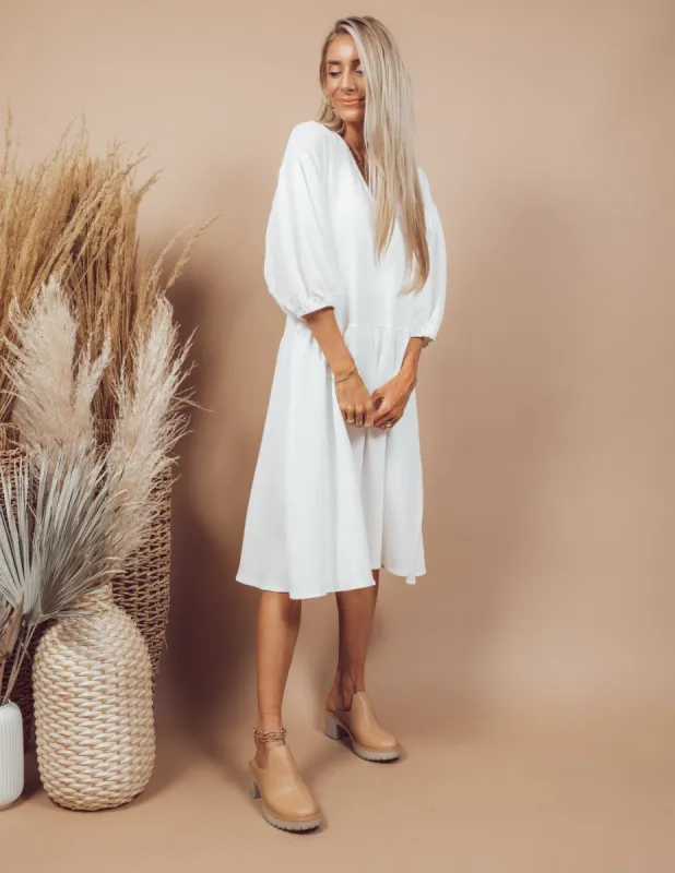 Seraphina Puff Sleeve Dress sold by Shop Stevie