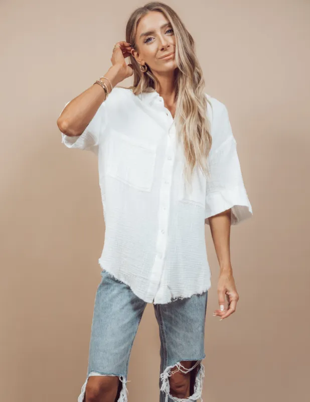 Priya Button Down Shirt sold by Shop Stevie