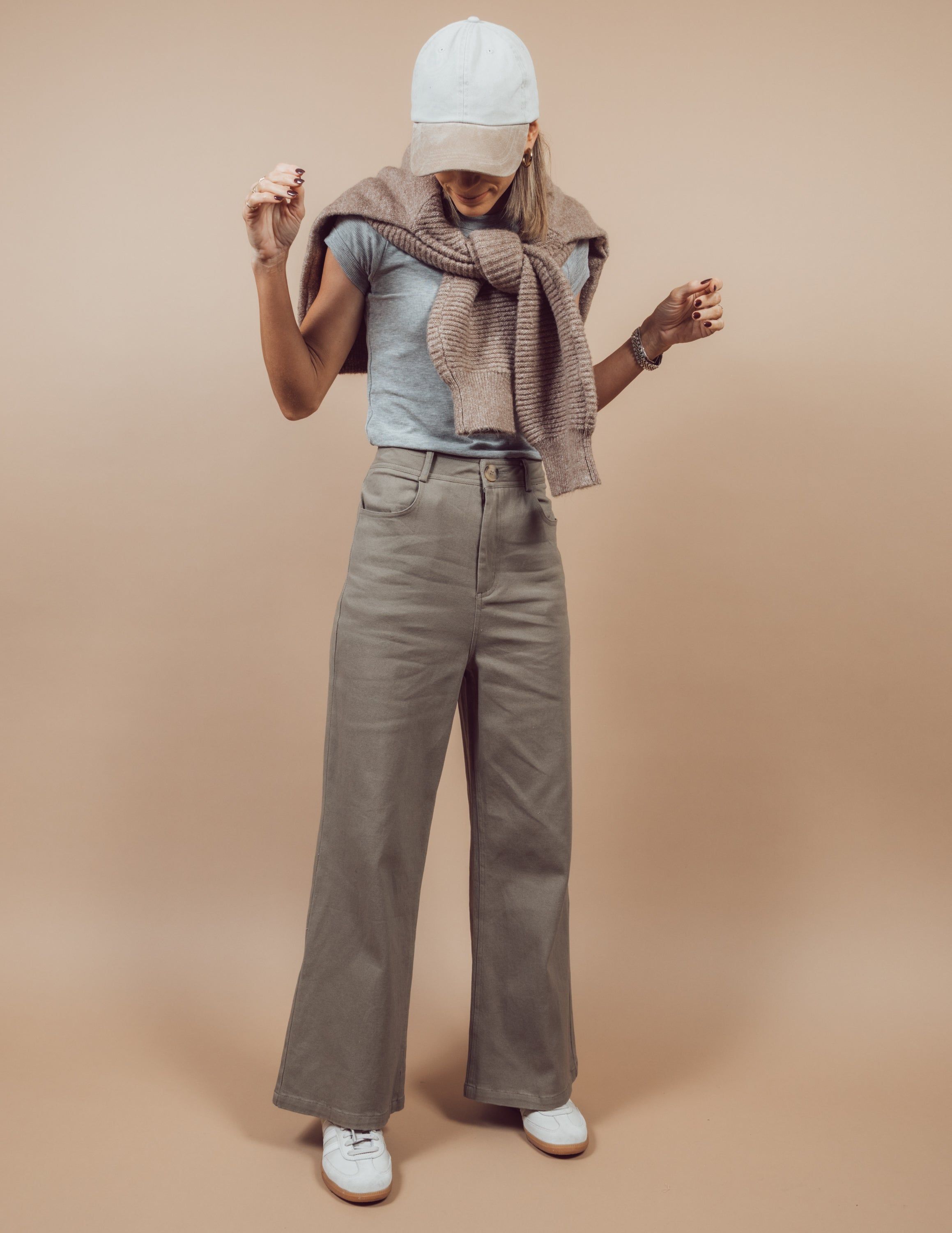 Juliette Wide Leg Pants *COMING SOON* sold by Shop Stevie product image thumbnail 4