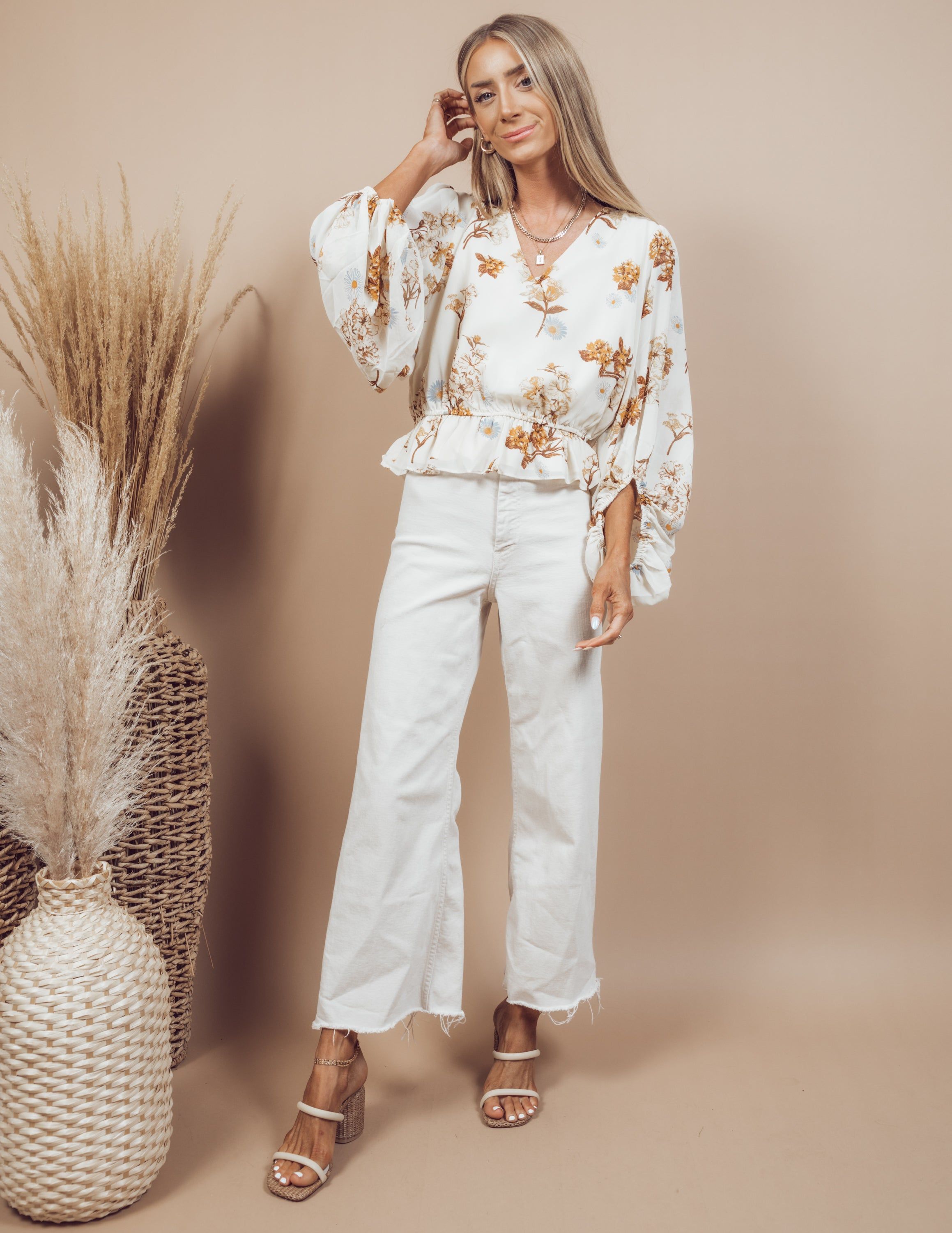 Honey Floral Top sold by Shop Stevie