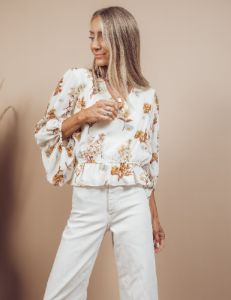 Honey Floral Top sold by Shop Stevie