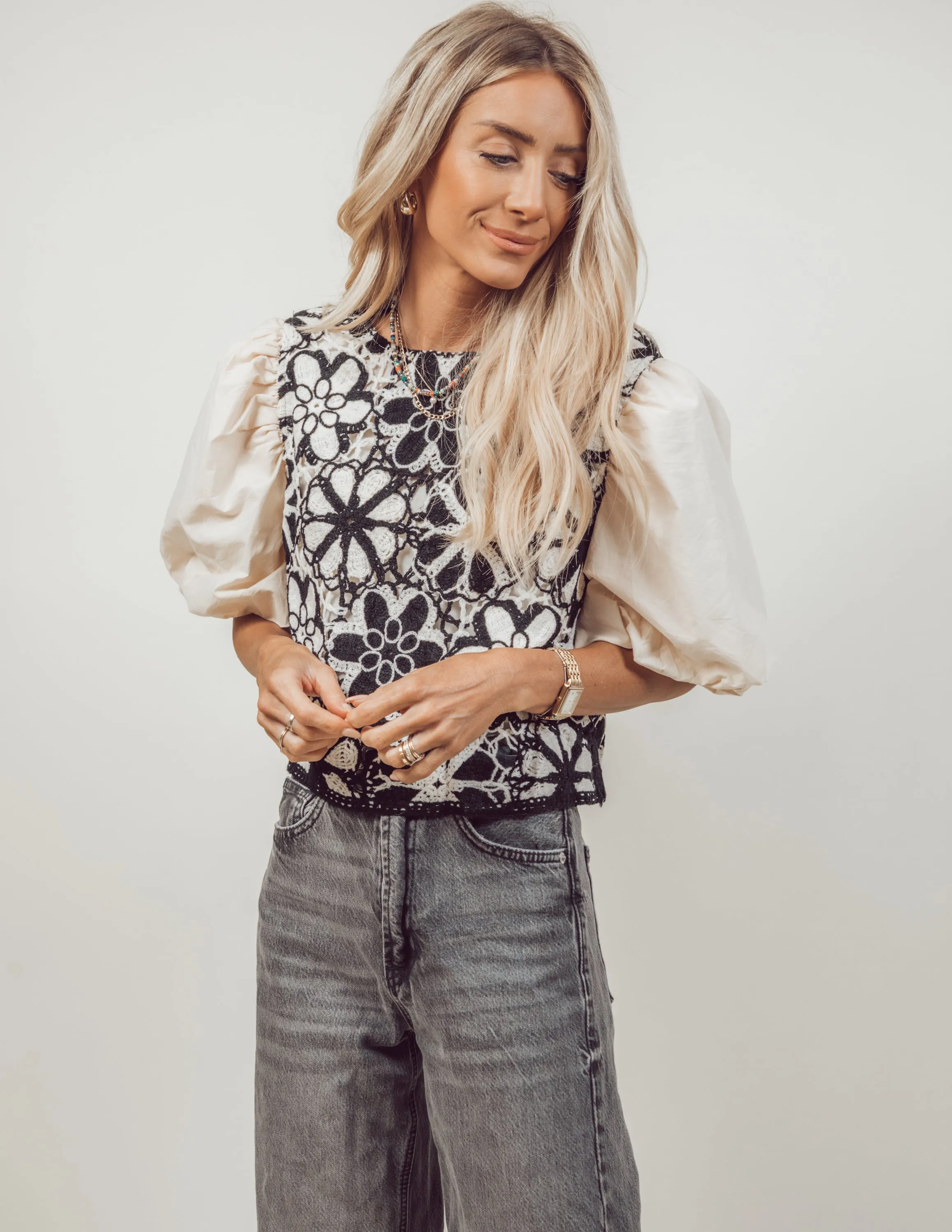 Elsie Crochet Top sold by Shop Stevie product image thumbnail 4