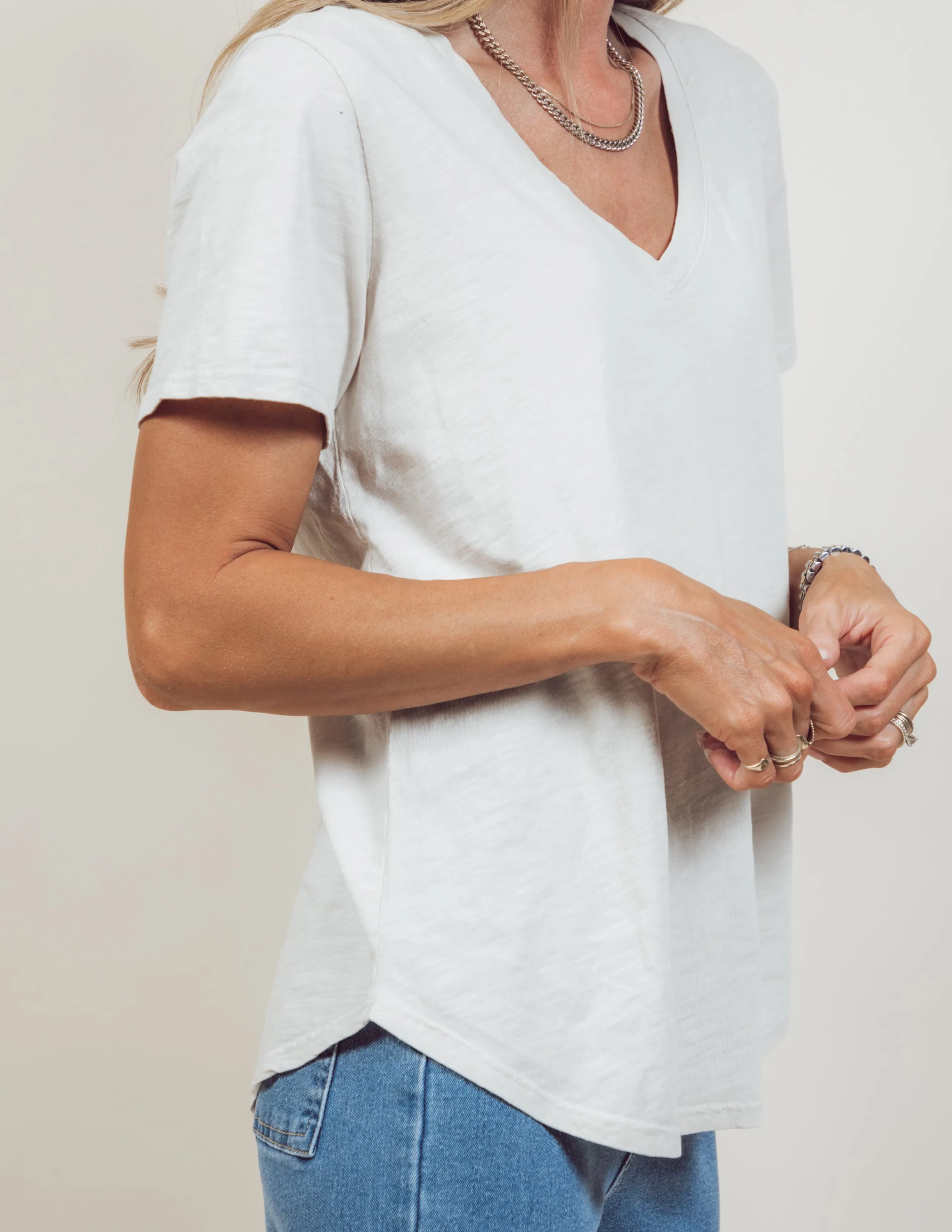 Riley V-Neck Top sold by Shop Stevie product image thumbnail 5