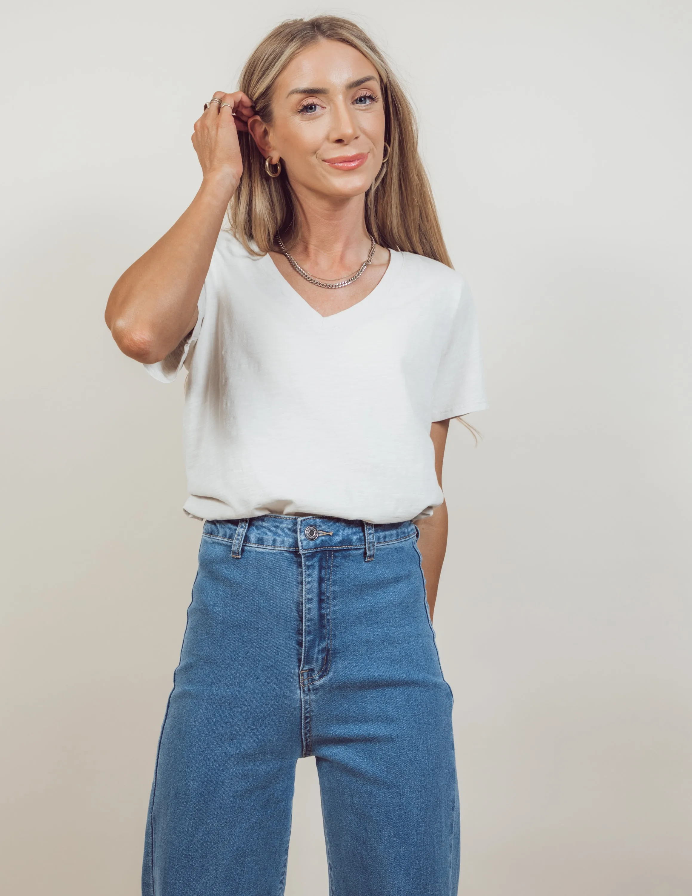 Riley V-Neck Top sold by Shop Stevie product image thumbnail 2