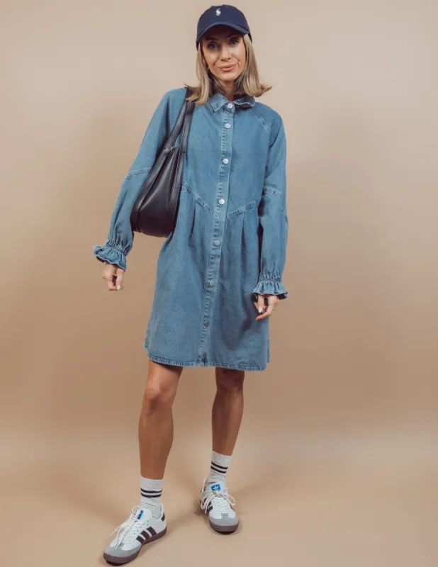 Tona Denim Dress sold by Shop Stevie