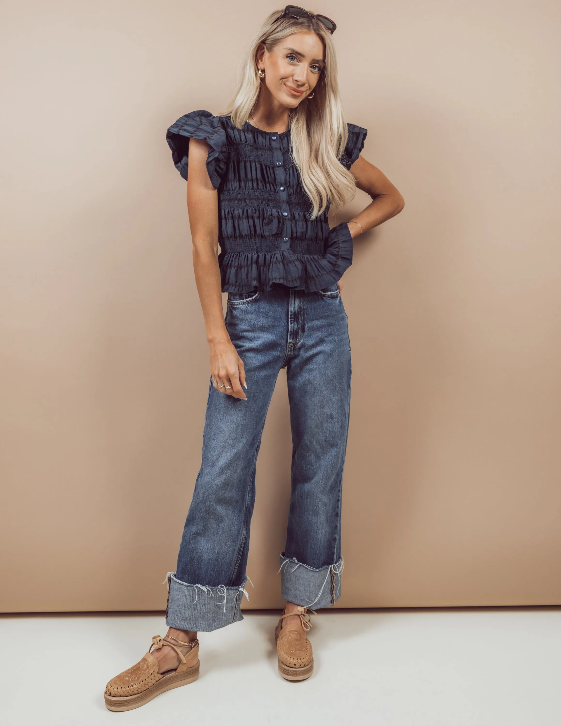 Albertine Textured Top sold by Shop Stevie product image thumbnail 3