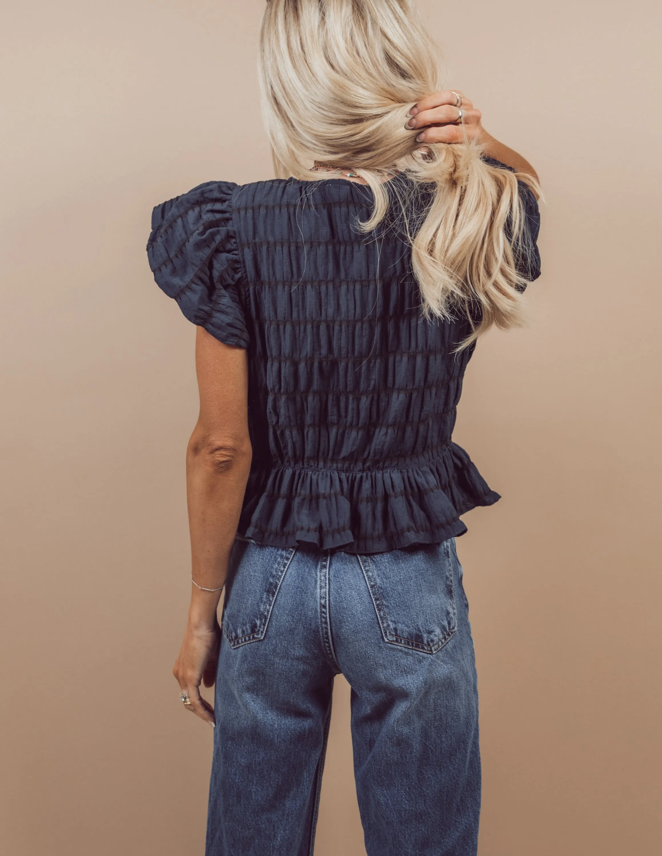 Albertine Textured Top sold by Shop Stevie product image thumbnail 4