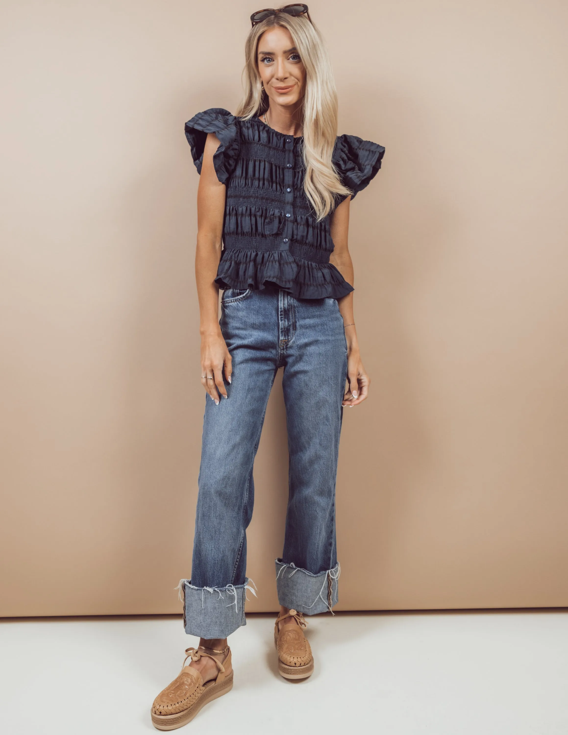 Albertine Textured Top sold by Shop Stevie product image thumbnail 2