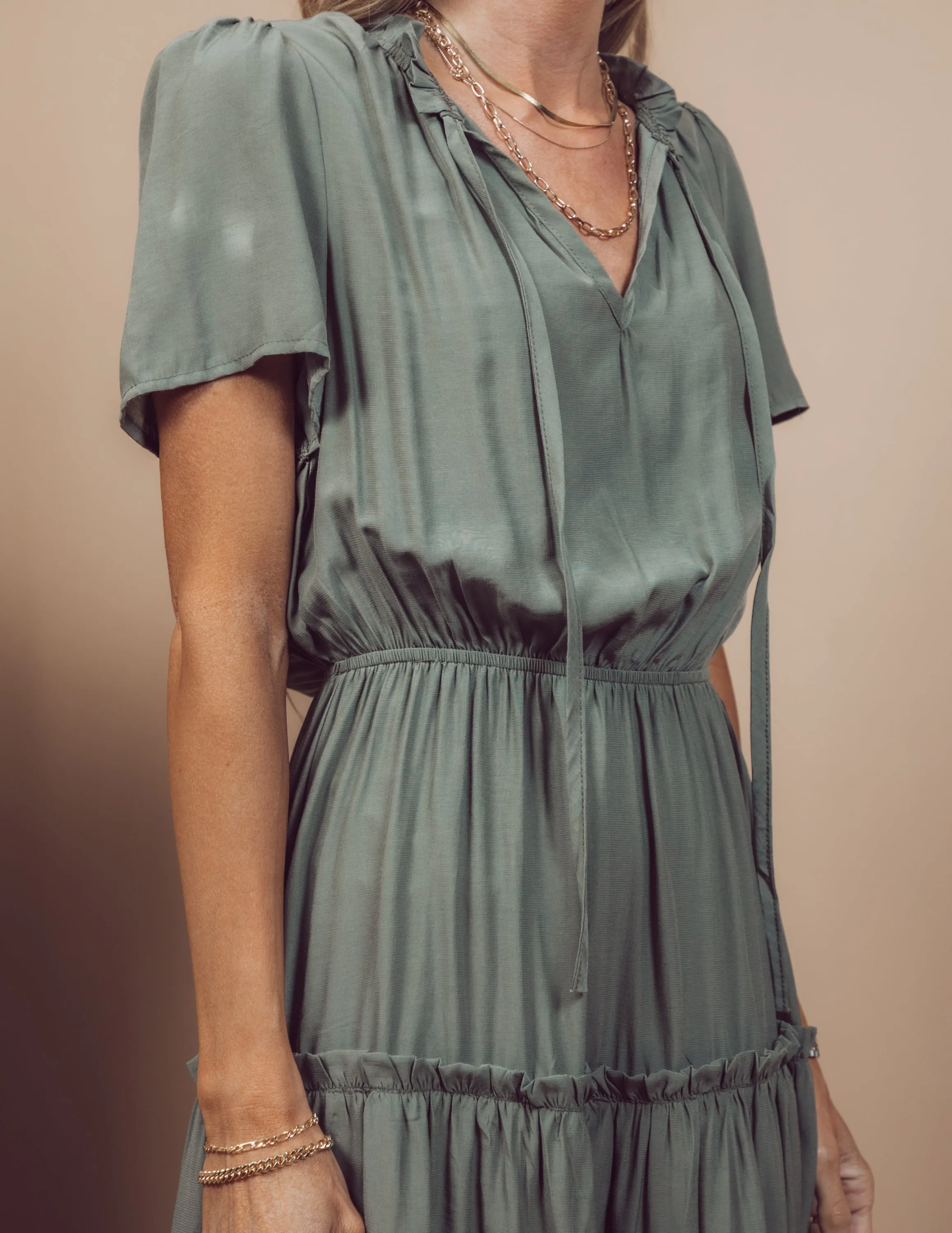 Hana Tiered Dress sold by Shop Stevie product image thumbnail 4