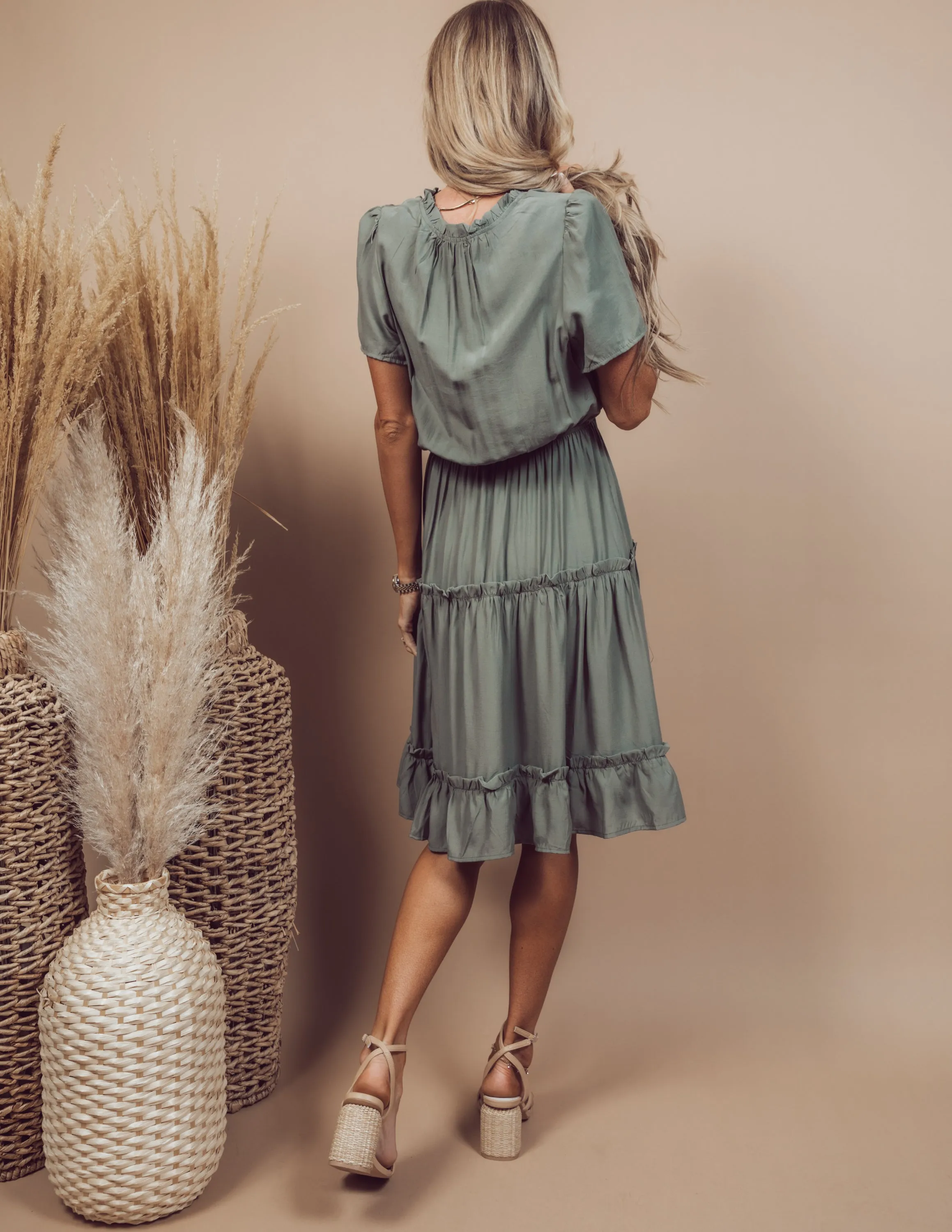 Hana Tiered Dress sold by Shop Stevie product image thumbnail 3