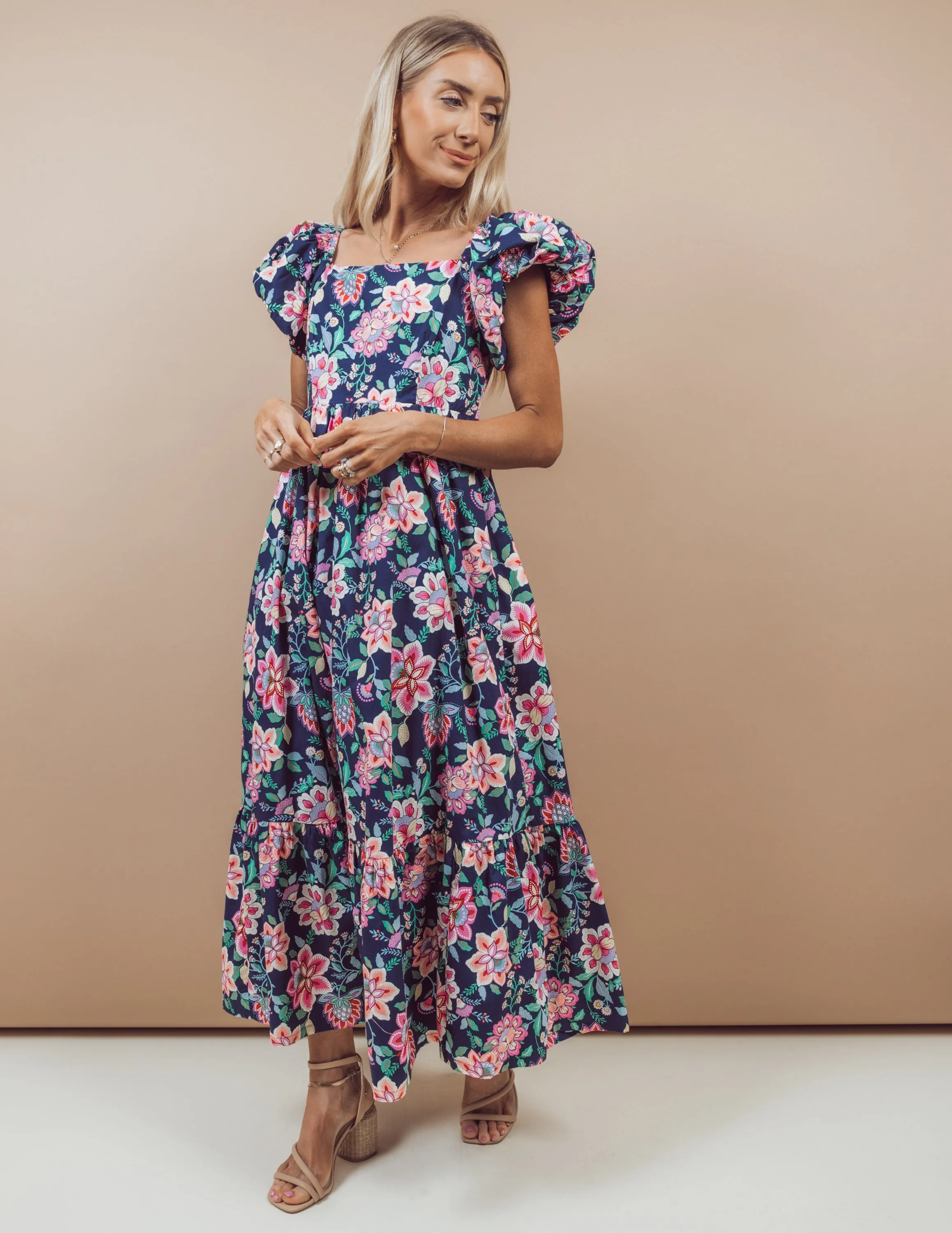 Lia Flower Dress sold by Shop Stevie product image thumbnail 3
