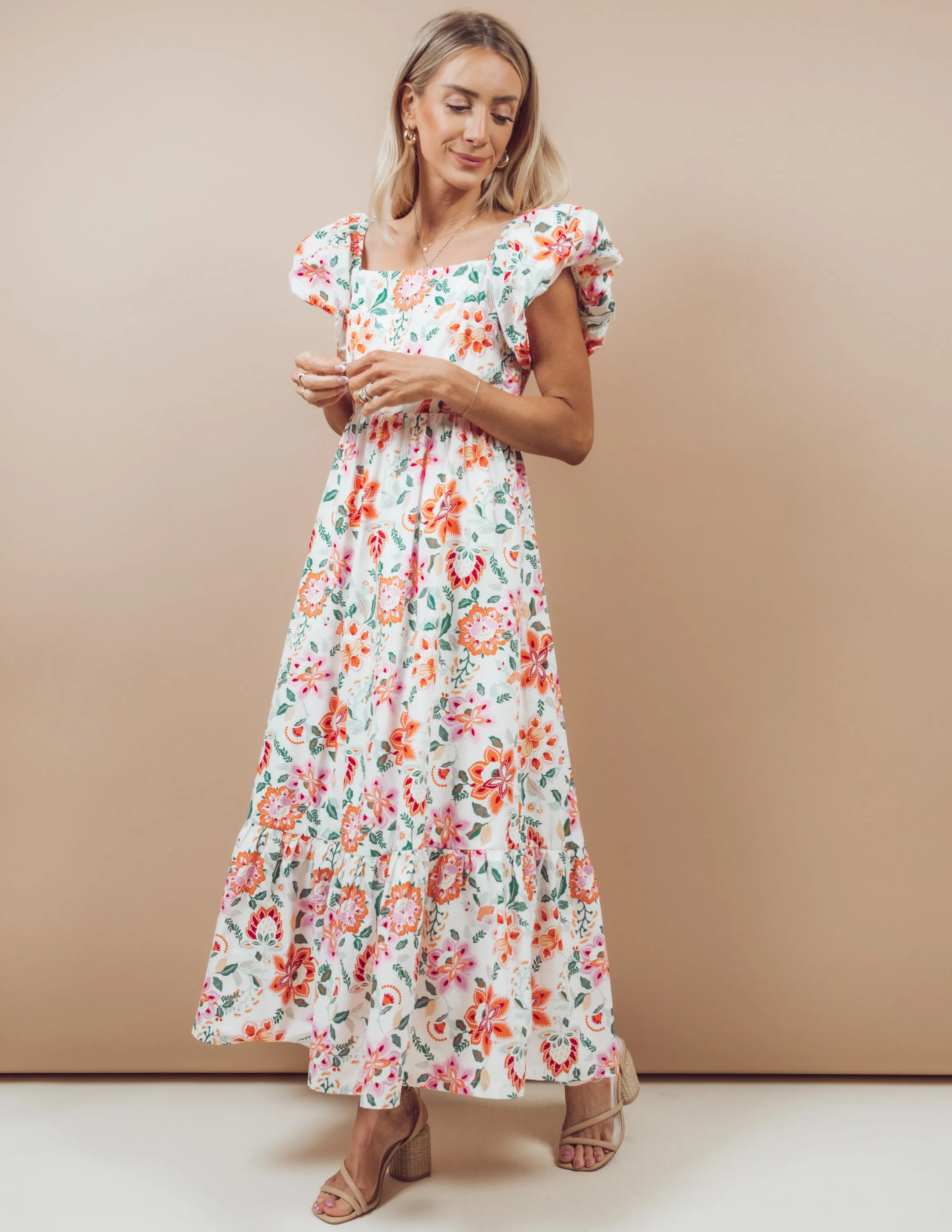 Lia Flower Dress sold by Shop Stevie product image thumbnail 4