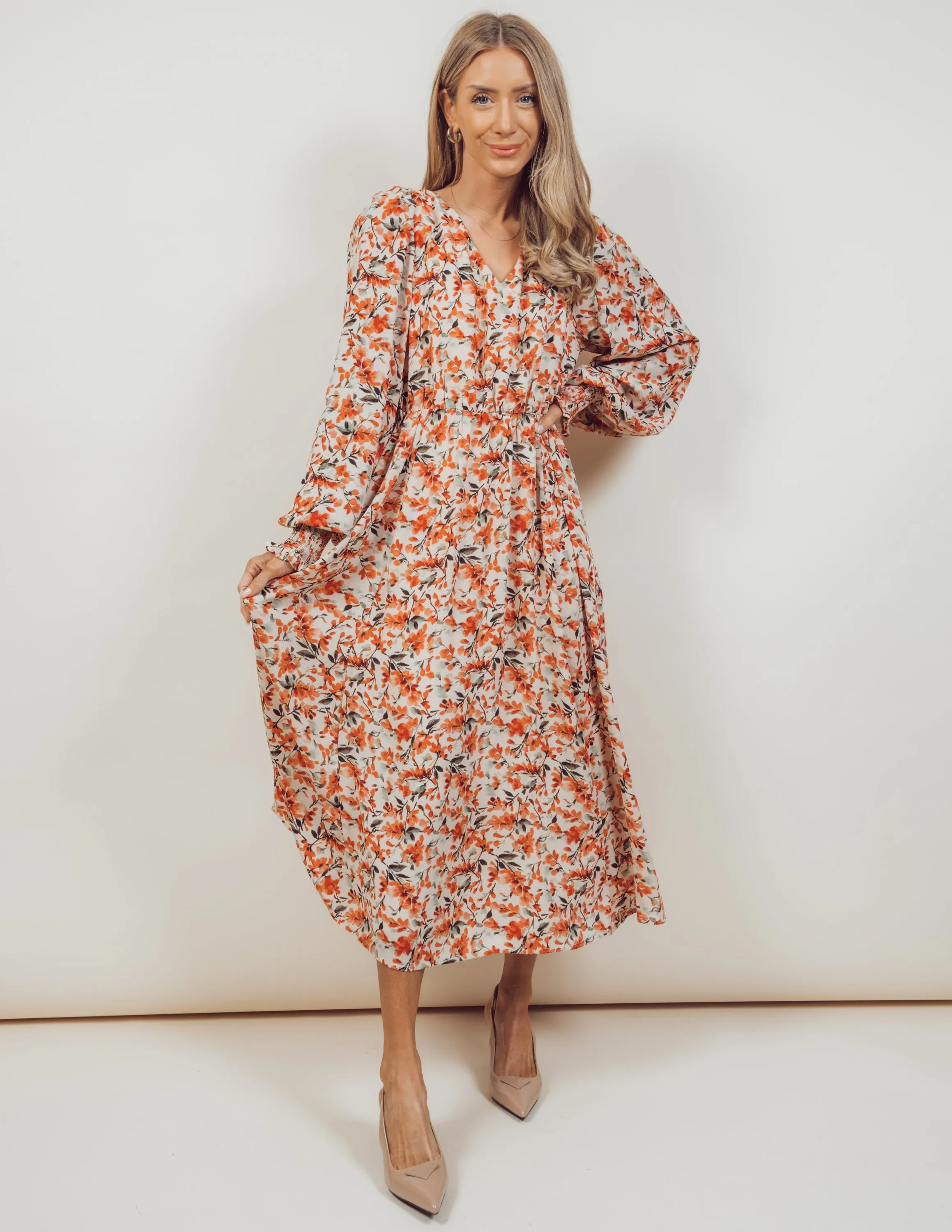 Phoebe Midi Dress sold by Shop Stevie