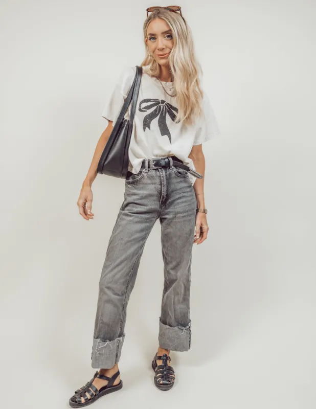 Vintage Bow Graphic Tee sold by Shop Stevie