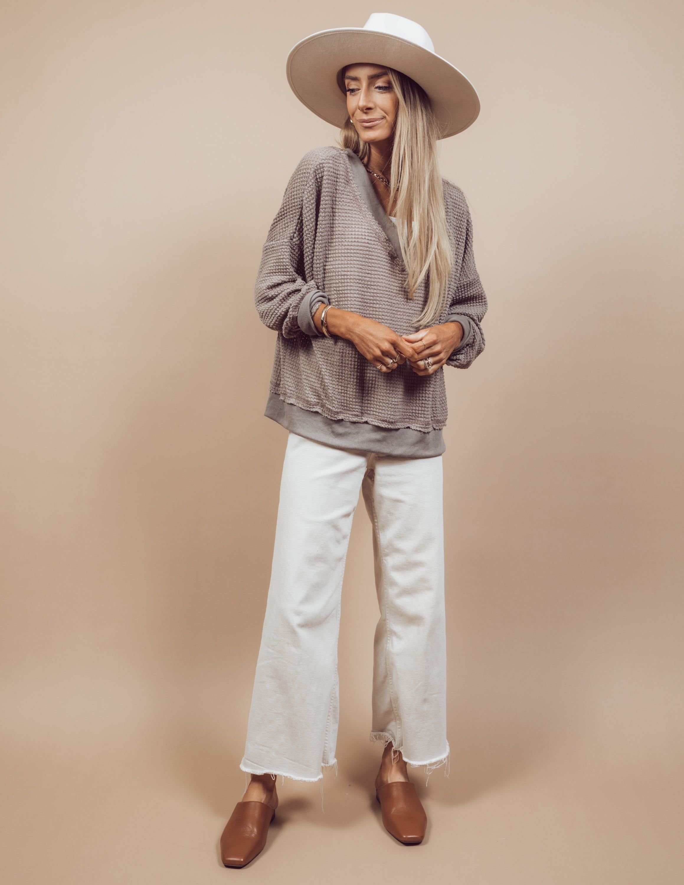 Marla V-Neck Top sold by Shop Stevie product image thumbnail 4