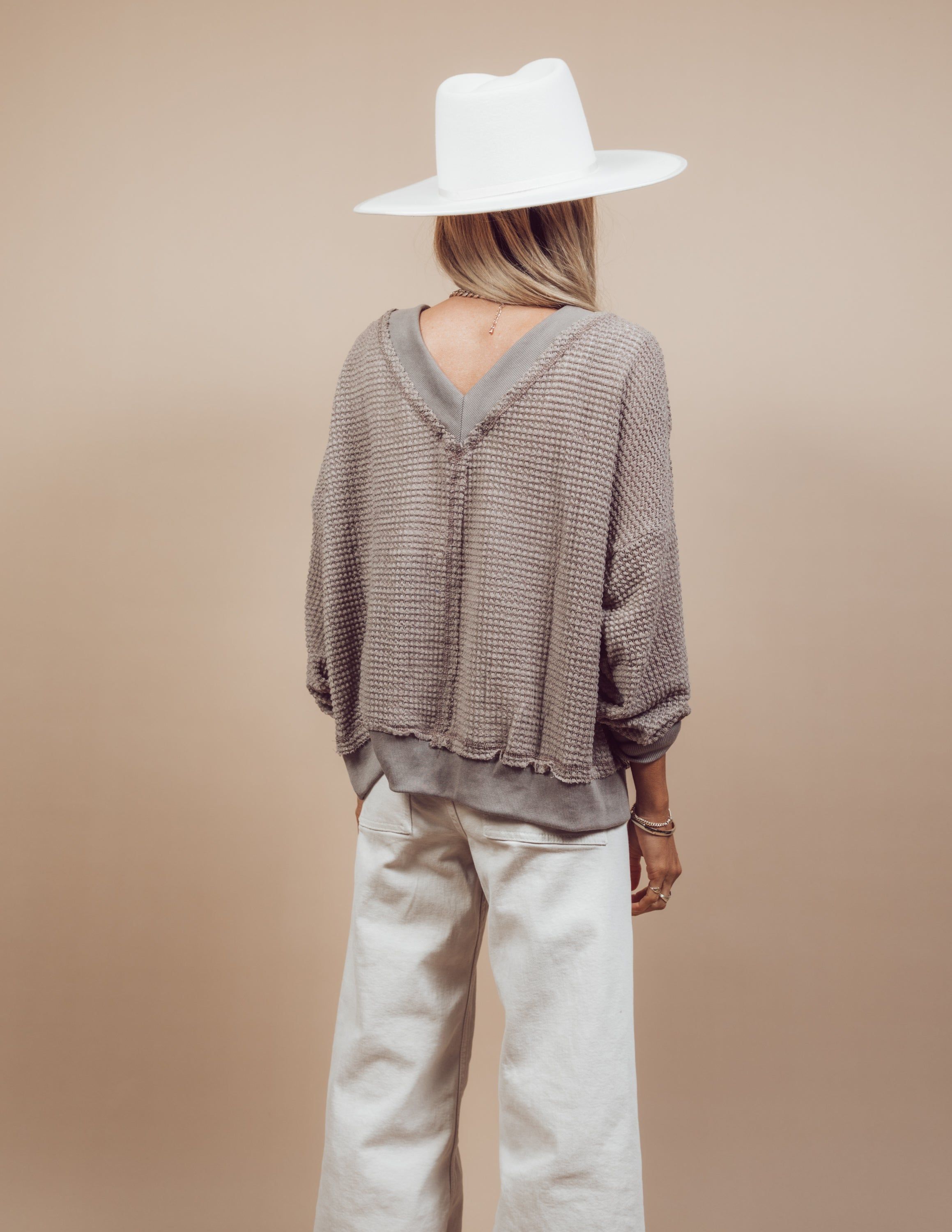 Marla V-Neck Top sold by Shop Stevie product image thumbnail 6