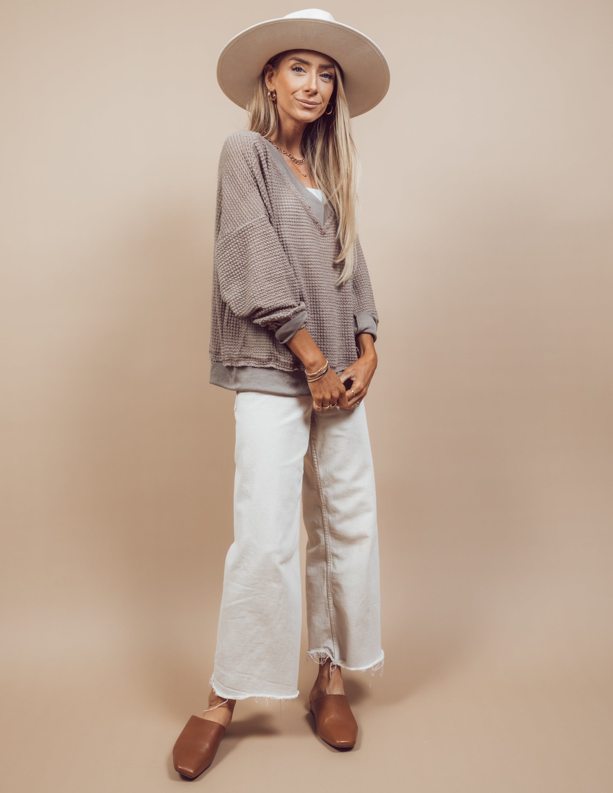 Marla V-Neck Top sold by Shop Stevie product image thumbnail 5