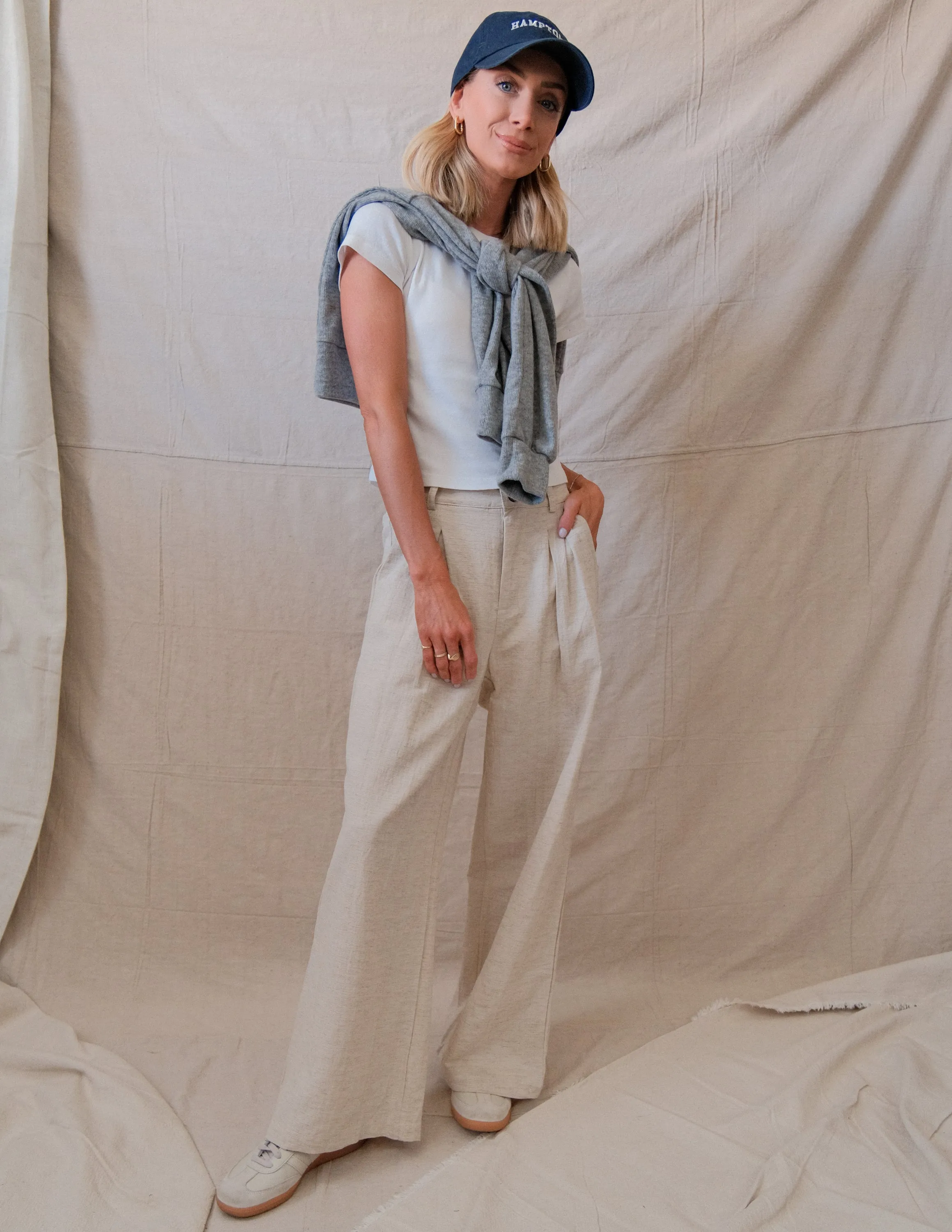 Hallie Linen Pants sold by Shop Stevie product image thumbnail 3