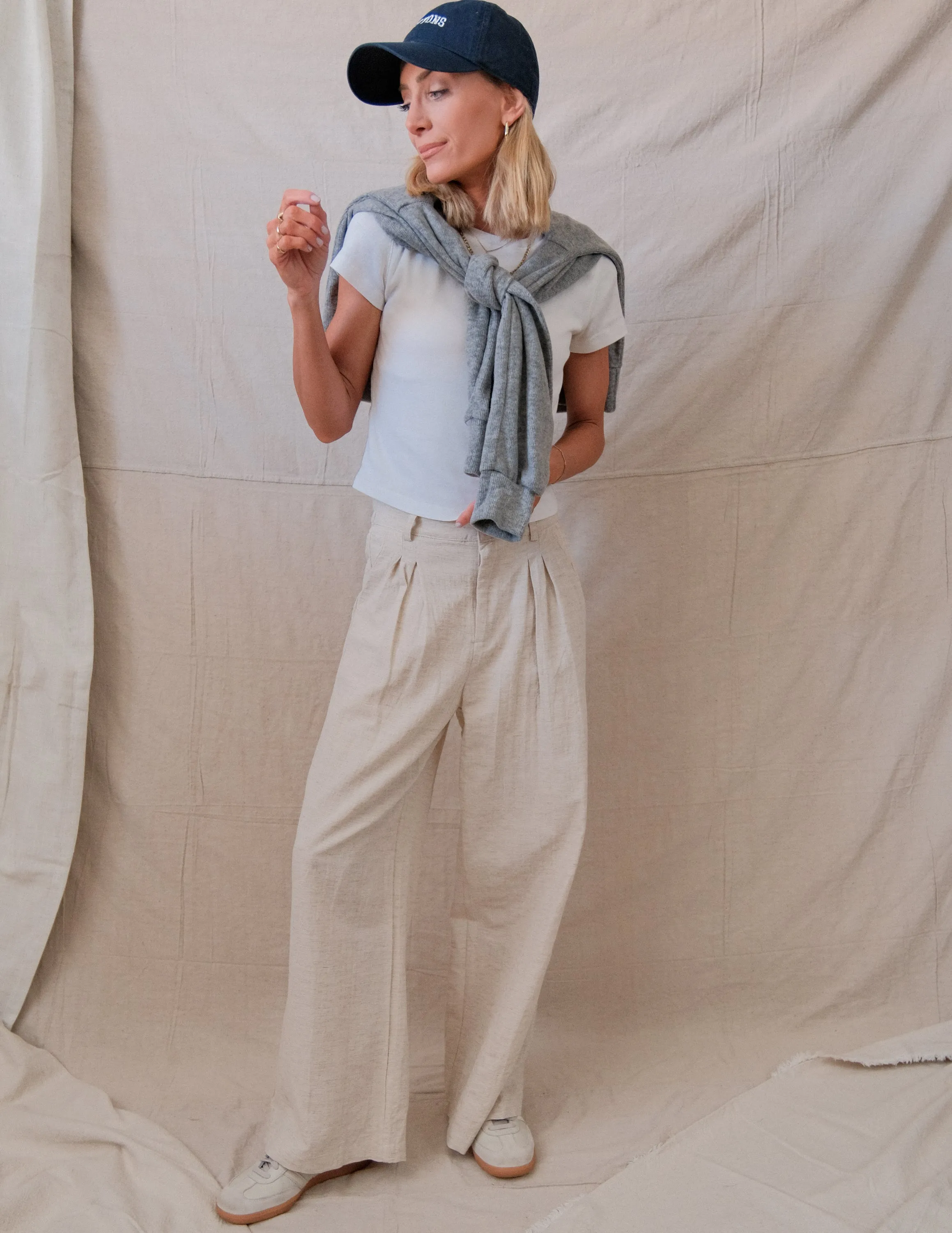 Hallie Linen Pants sold by Shop Stevie product image thumbnail 5