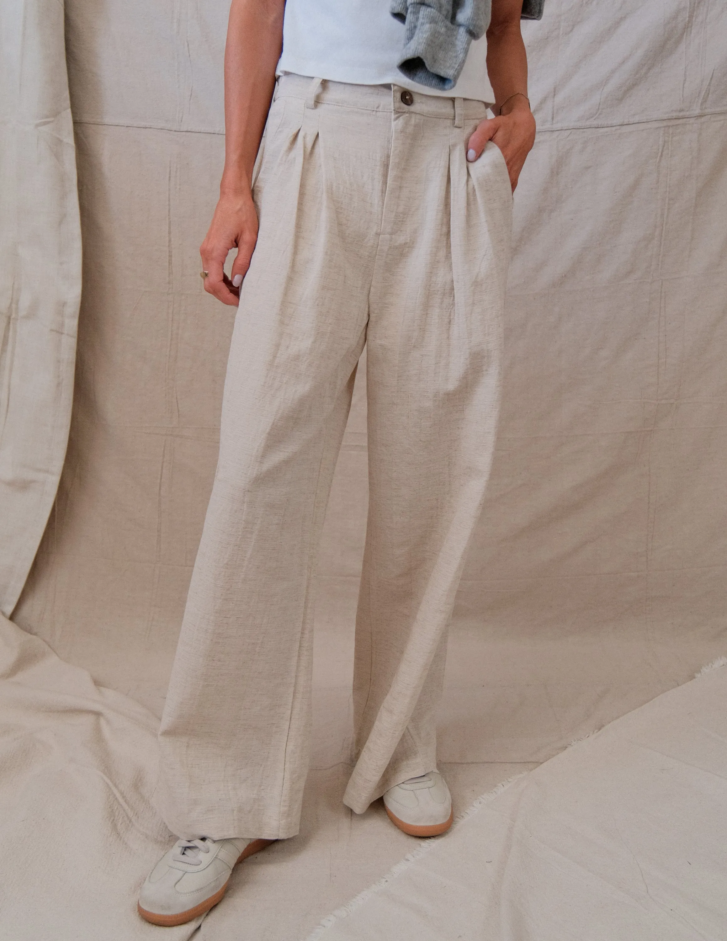 Hallie Linen Pants sold by Shop Stevie product image thumbnail 2