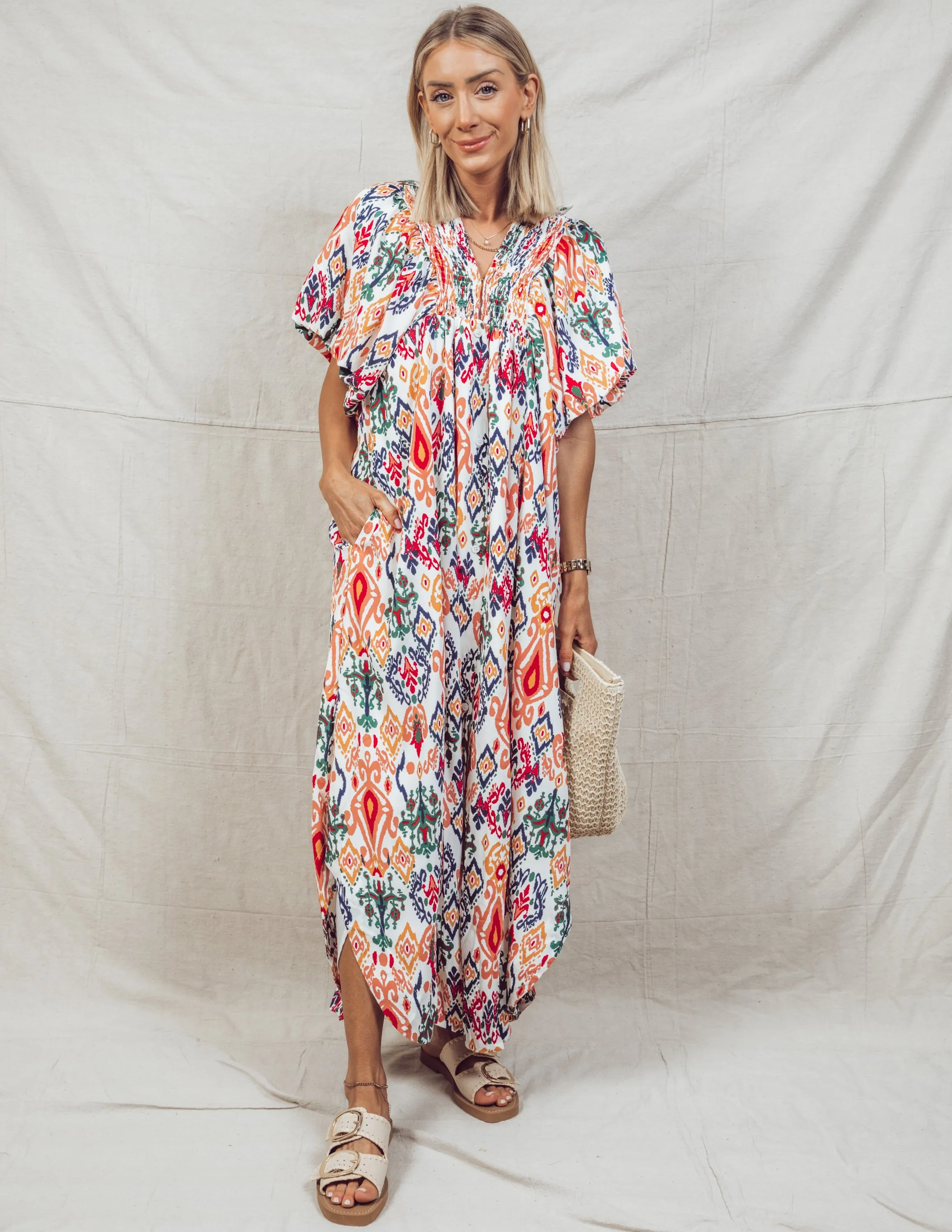 Kyra Printed Dress sold by Shop Stevie product image thumbnail 3