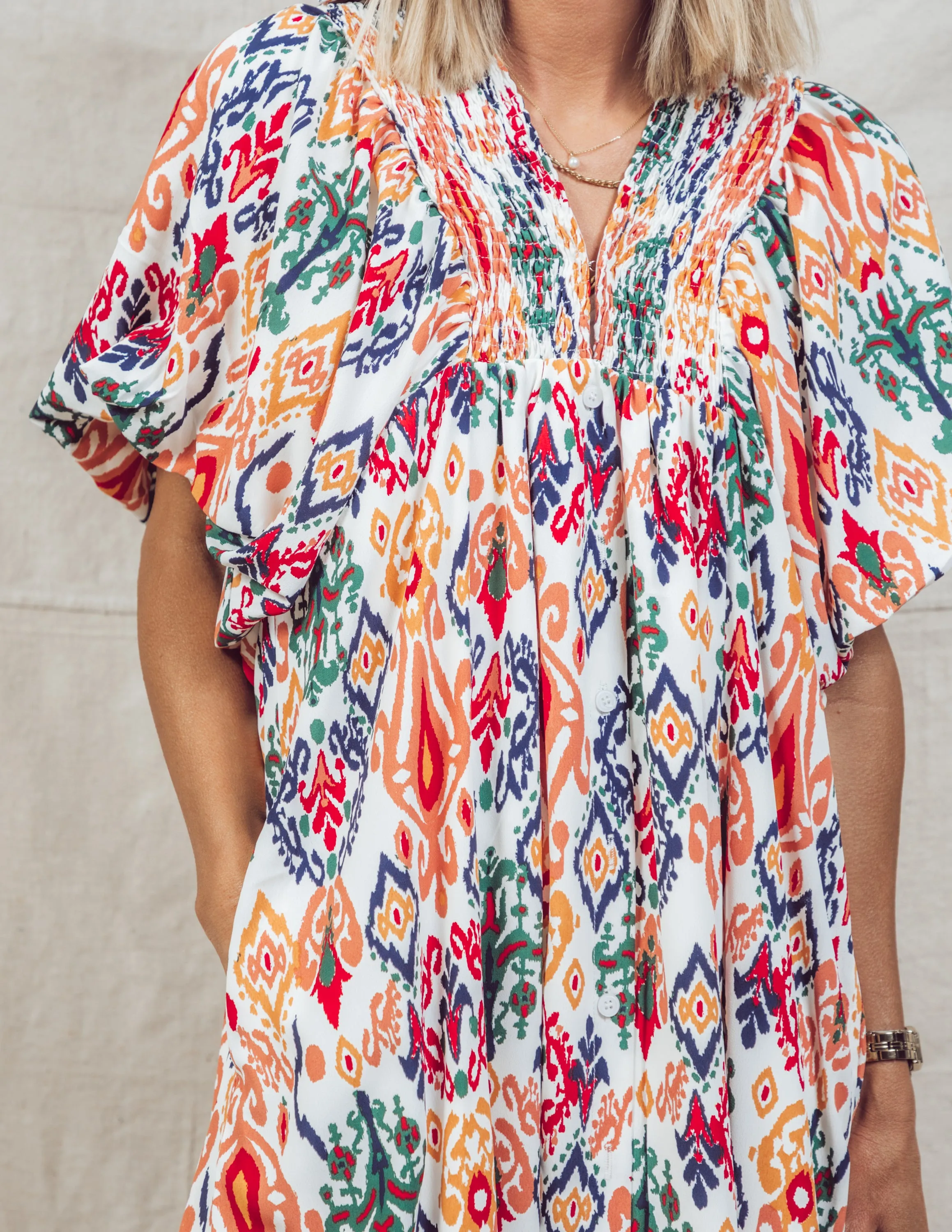 Kyra Printed Dress sold by Shop Stevie product image thumbnail 4