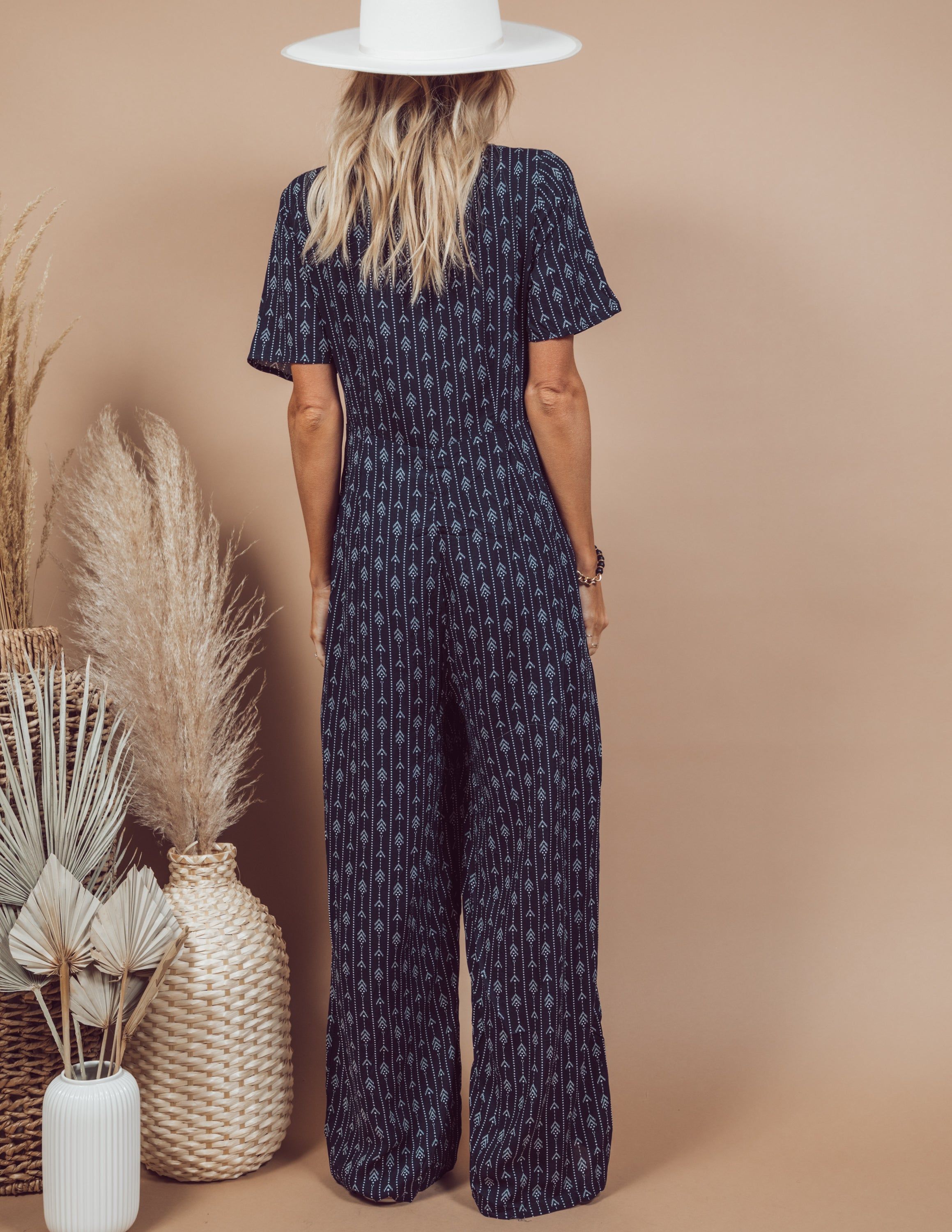 Cascade Printed Jumpsuit sold by Shop Stevie product image thumbnail 3