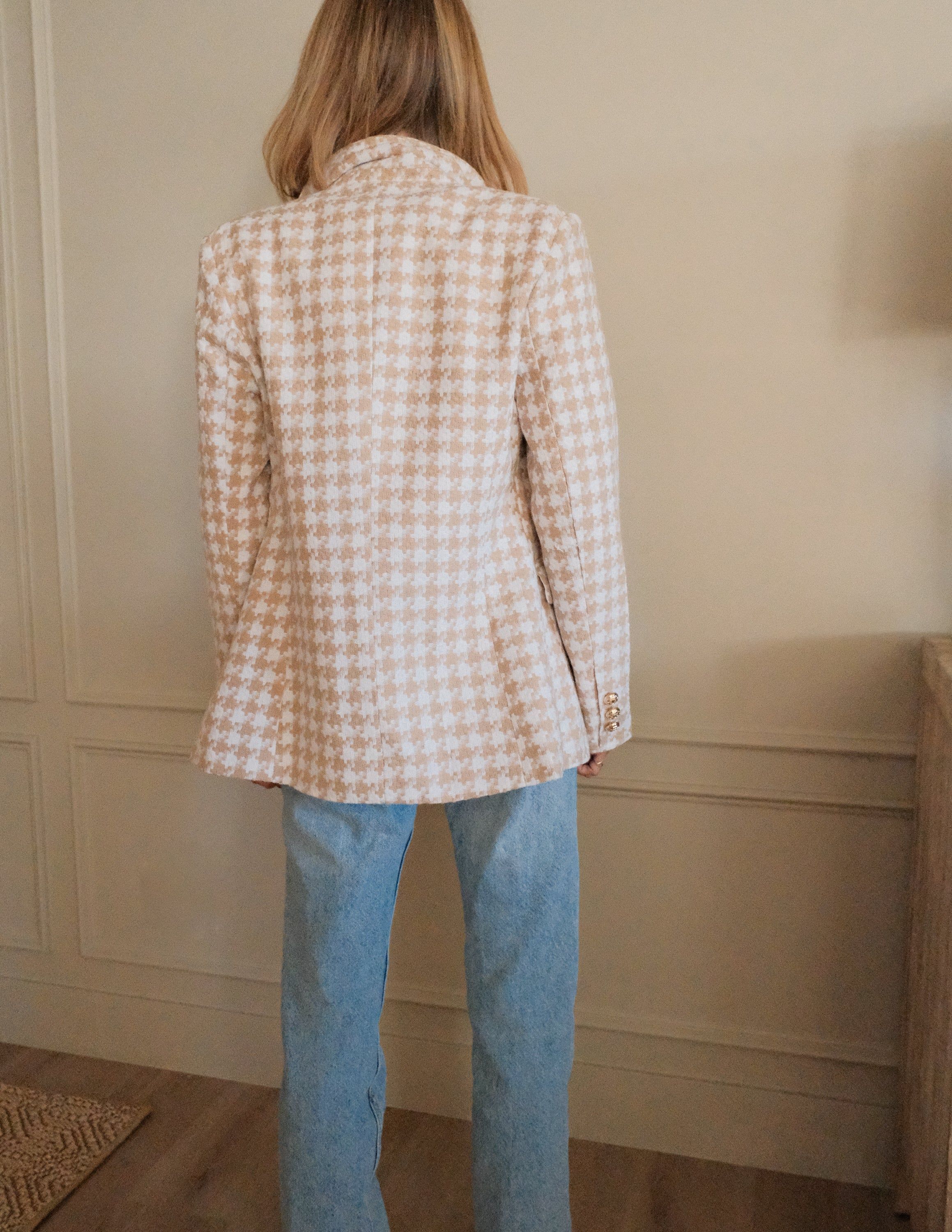 Houndstooth Blazer *COMING SOON* sold by Shop Stevie product image thumbnail 4