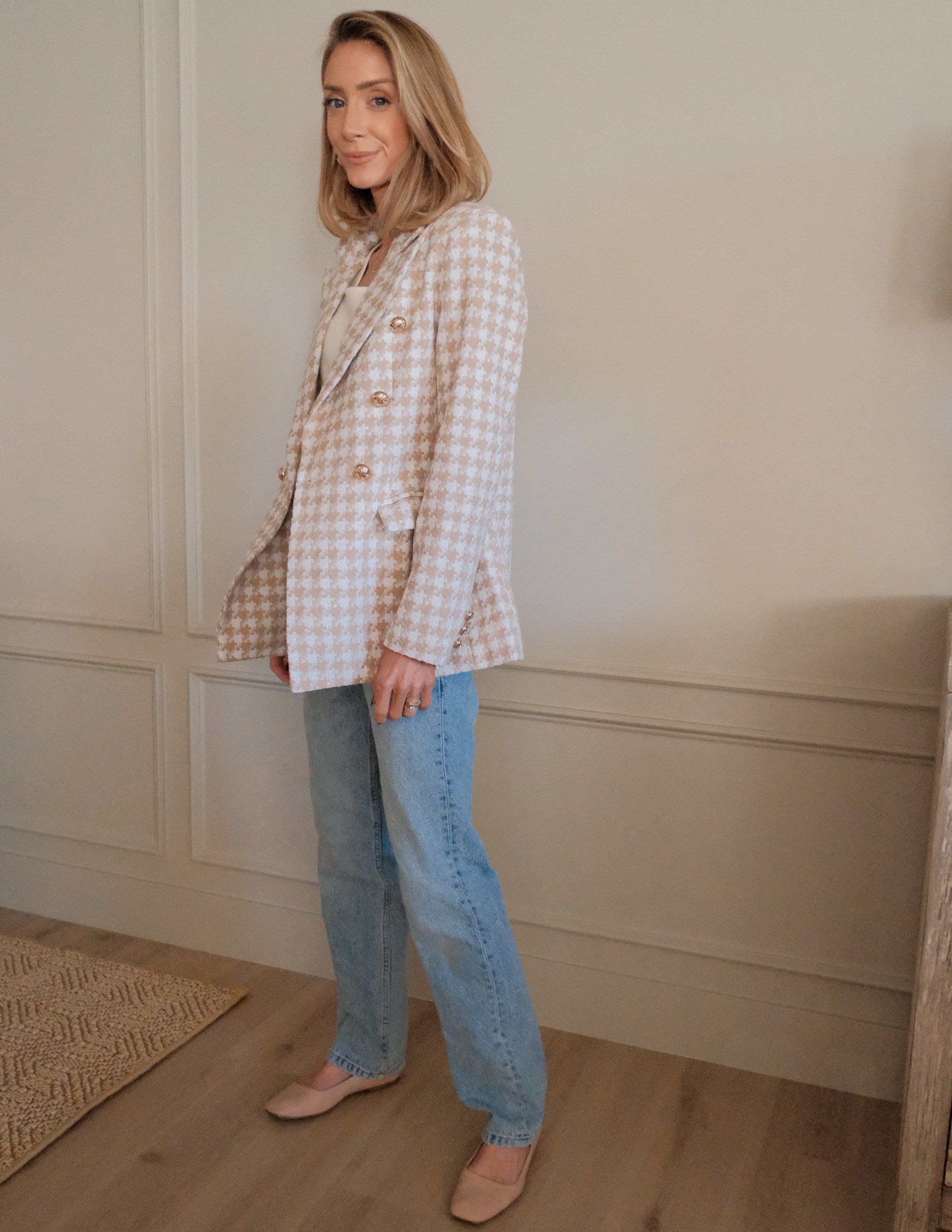 Houndstooth Blazer *COMING SOON* sold by Shop Stevie product image thumbnail 3