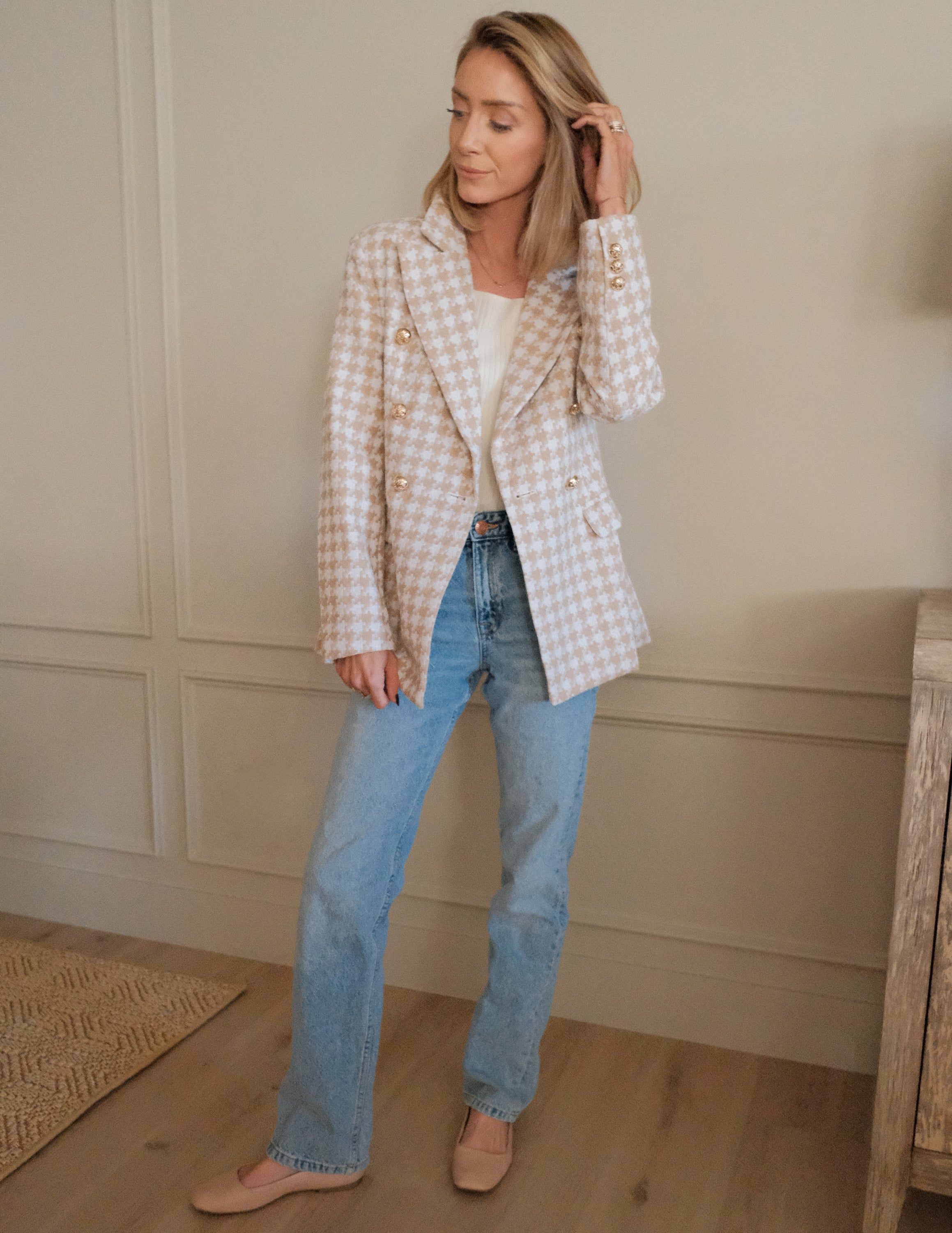 Houndstooth Blazer *COMING SOON* sold by Shop Stevie product image thumbnail 2