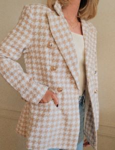 Houndstooth Blazer *COMING SOON* sold by Shop Stevie