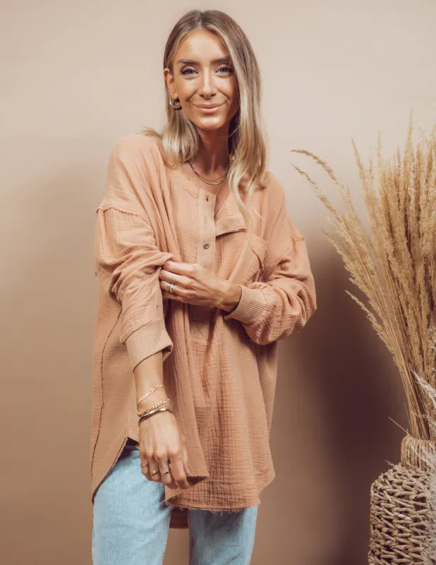 Xavier Oversized Top sold by Shop Stevie