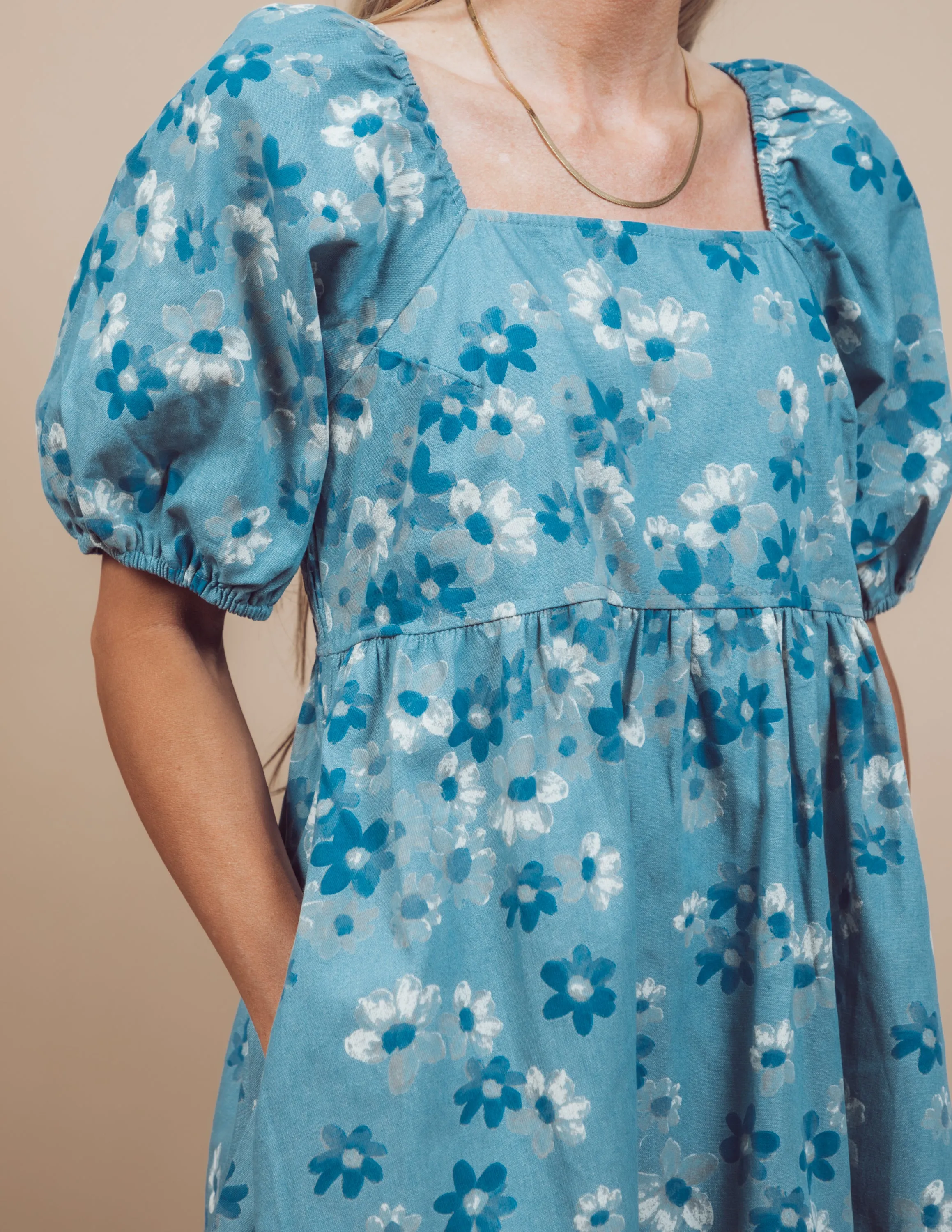 Faye Floral Dress sold by Shop Stevie product image thumbnail 4