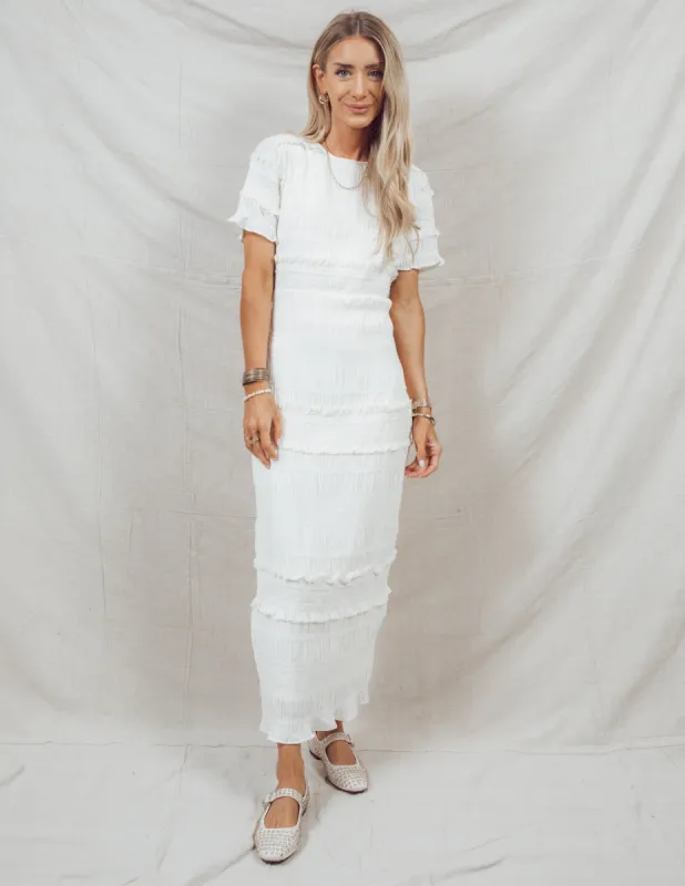 Gianna Ruffled Dress sold by Shop Stevie