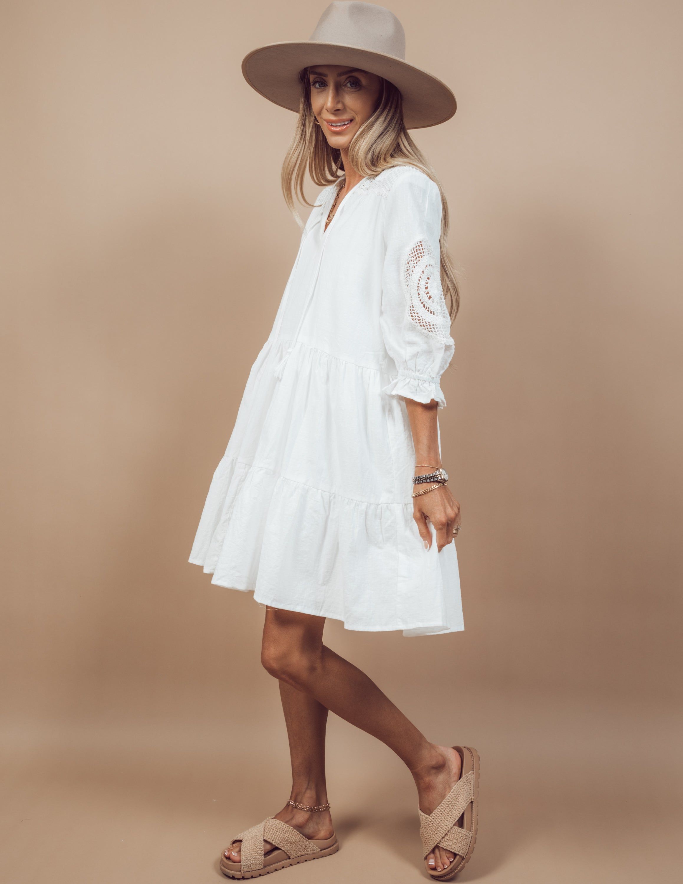 Bristol Crochet Dress sold by Shop Stevie product image thumbnail 2