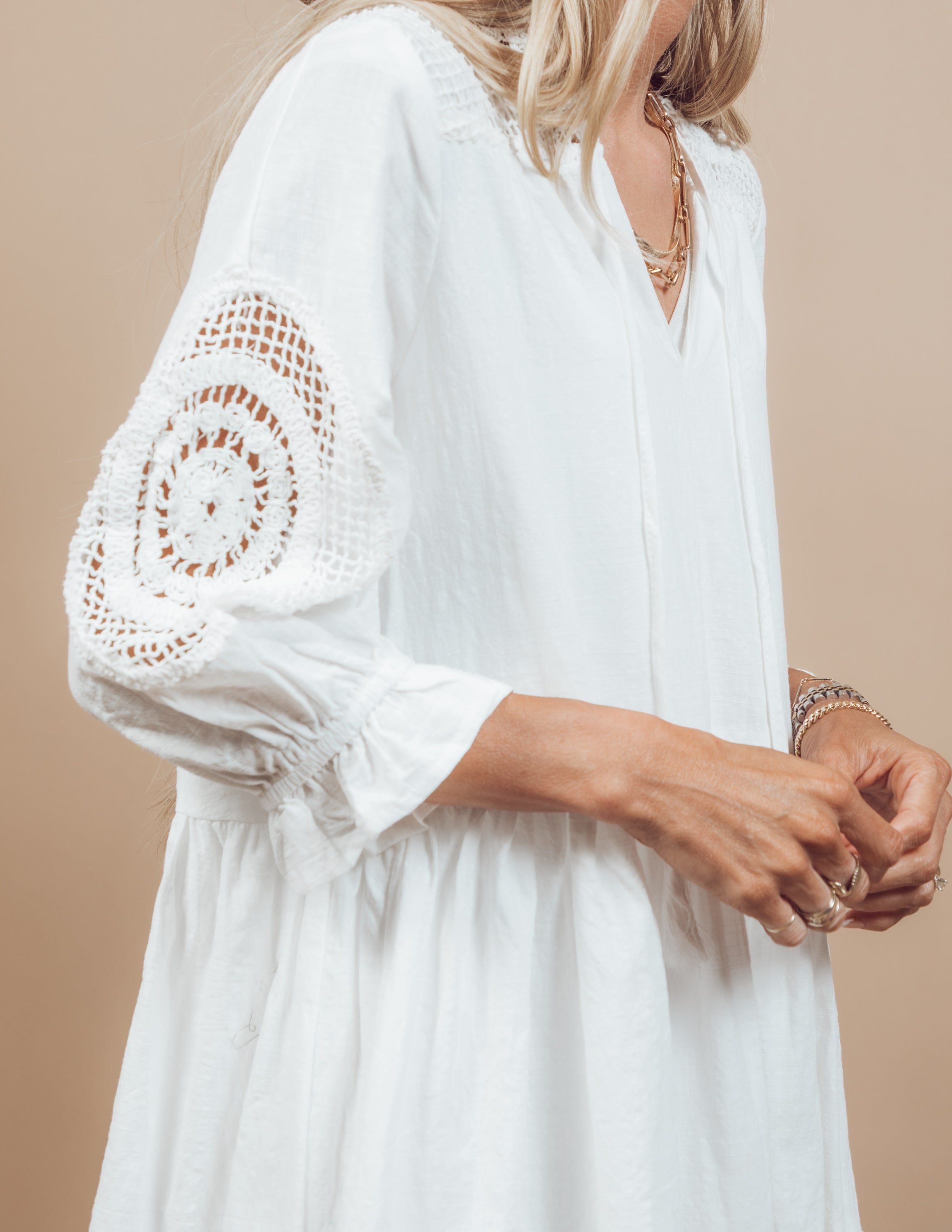 Bristol Crochet Dress sold by Shop Stevie product image thumbnail 3